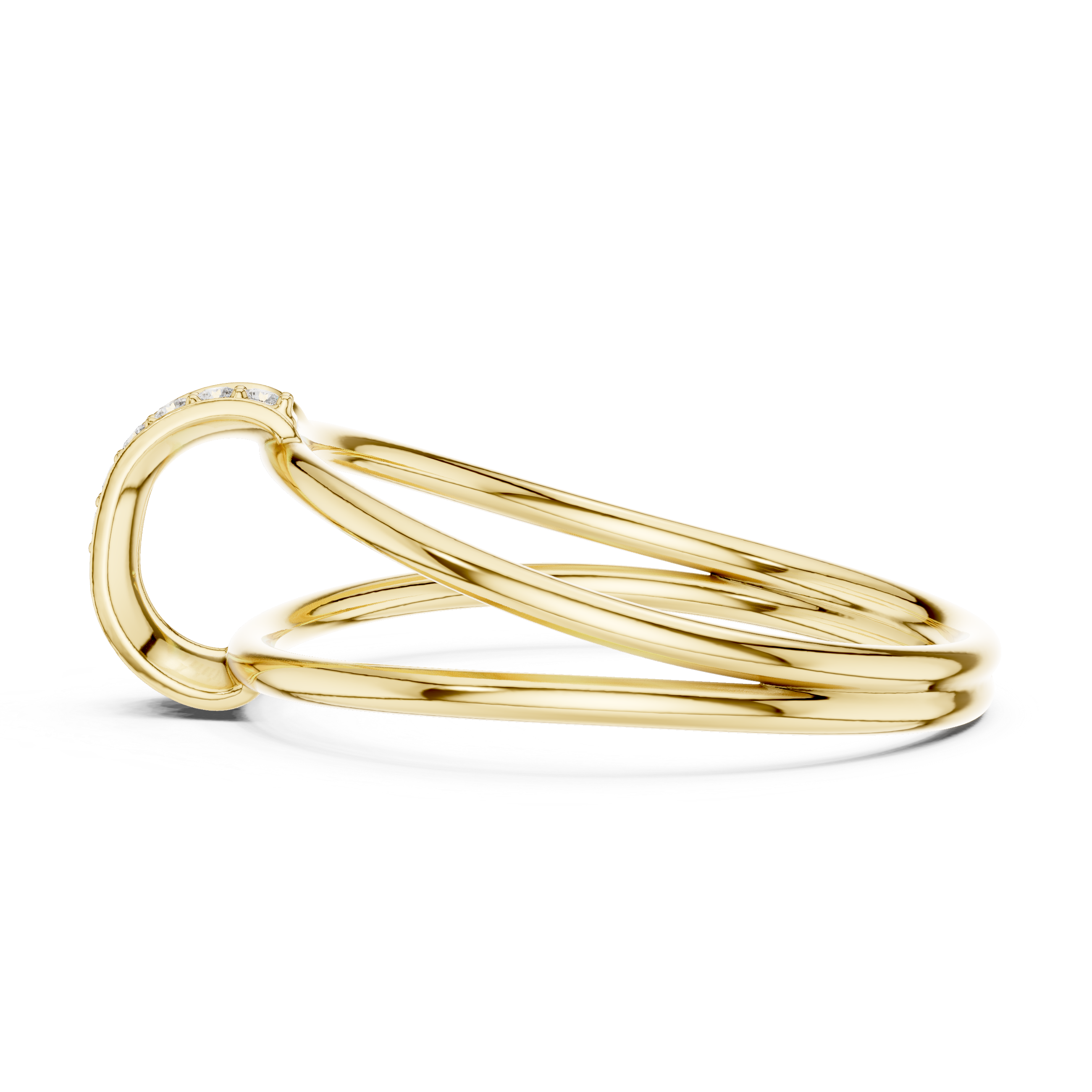 Luxury Diamond Bar Ring