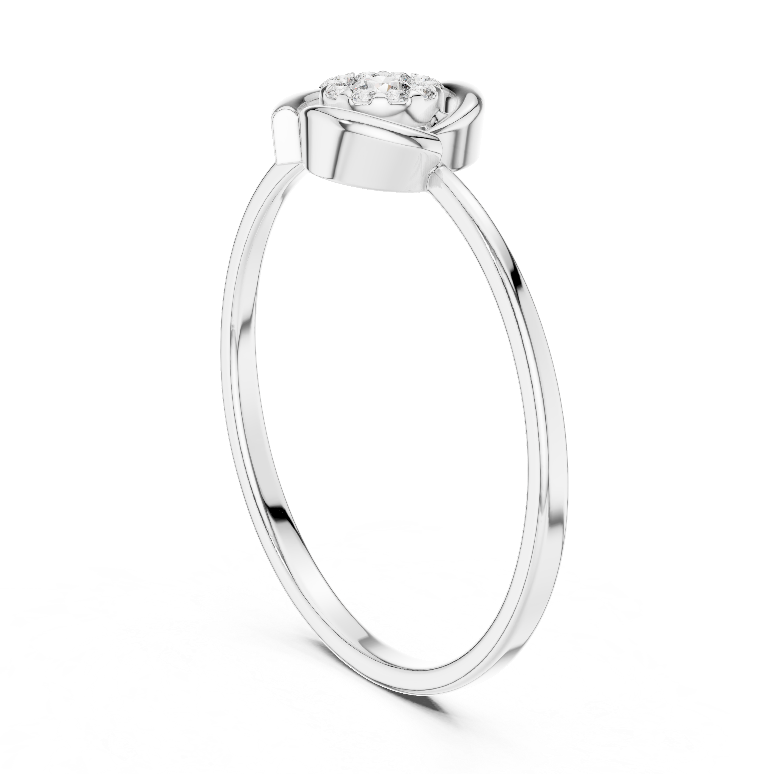 Luxury Diamond Cluster Ring