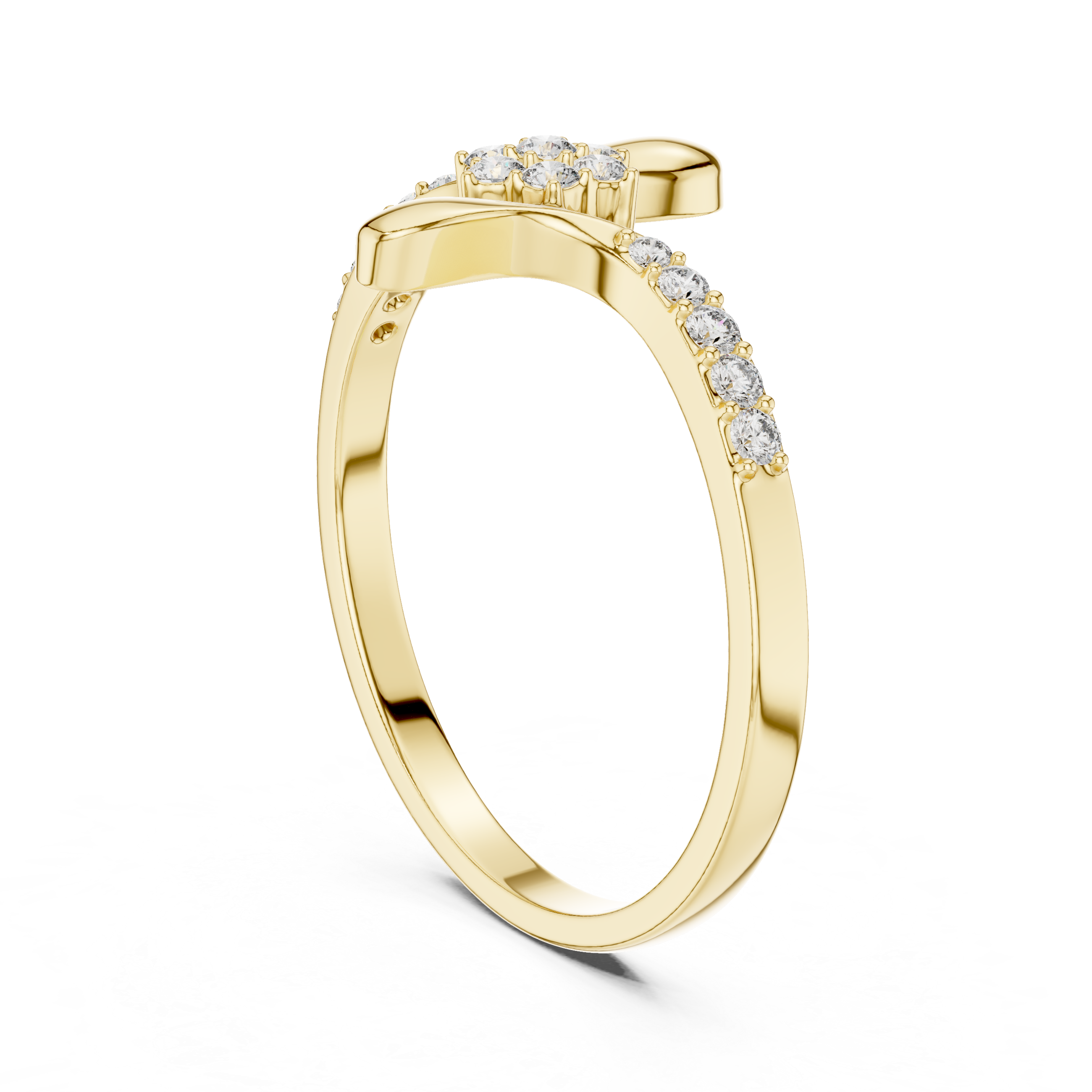 Luxury Diamond Bow Ring