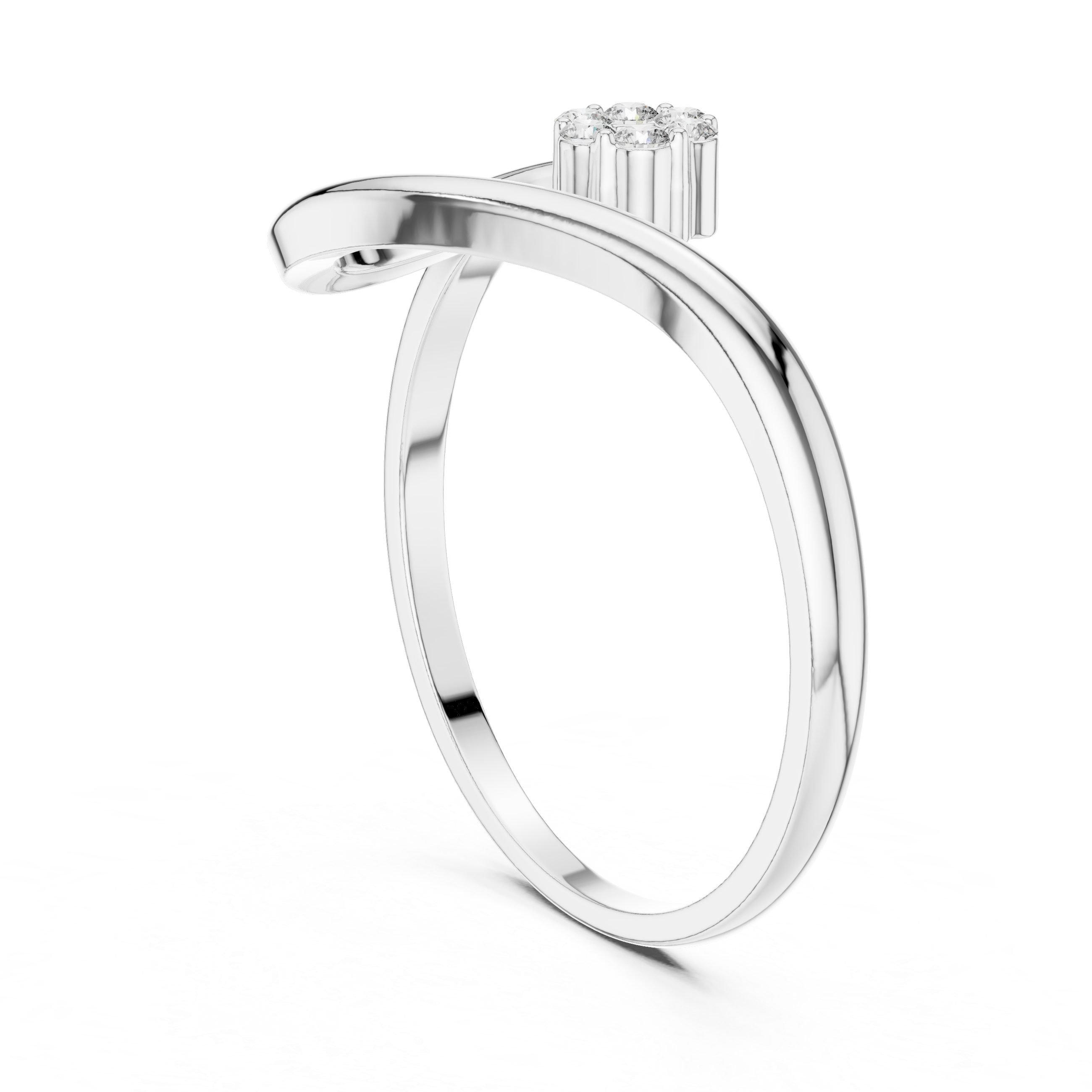 Luxury Flow Diamond Ring
