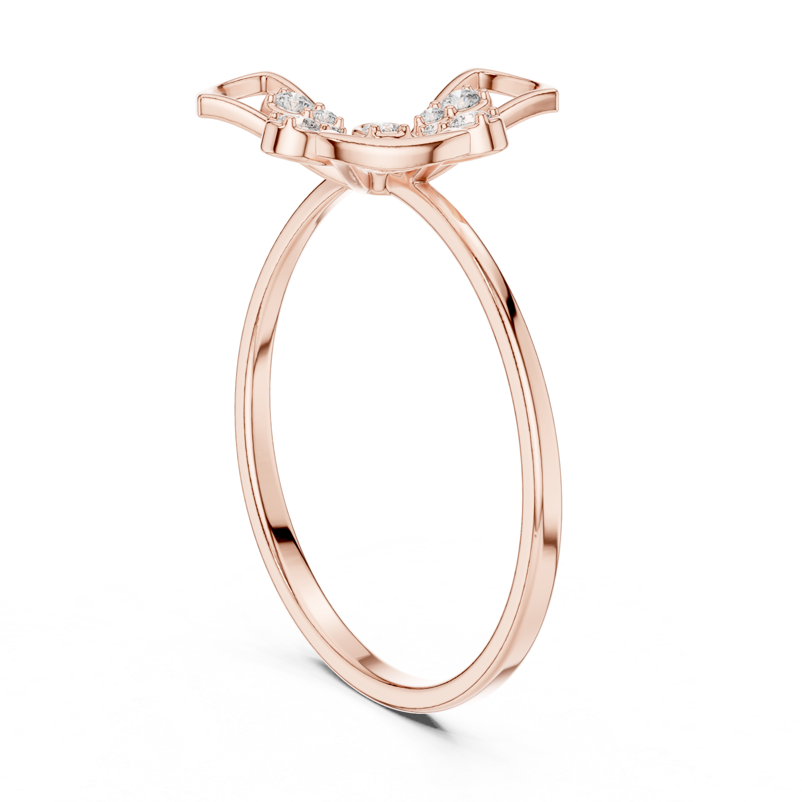 Luxury Floral Diamond Ring