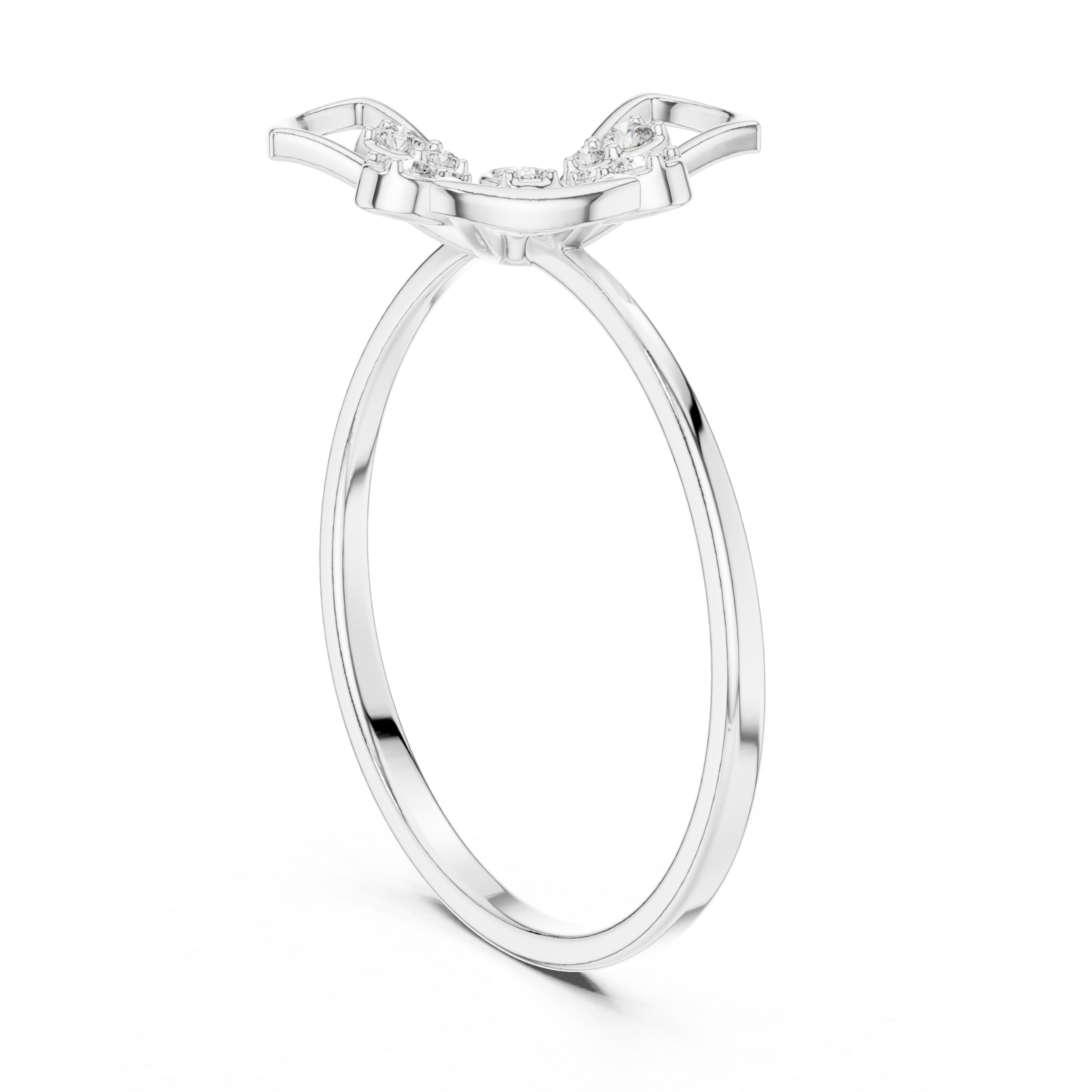 Luxury Floral Diamond Ring