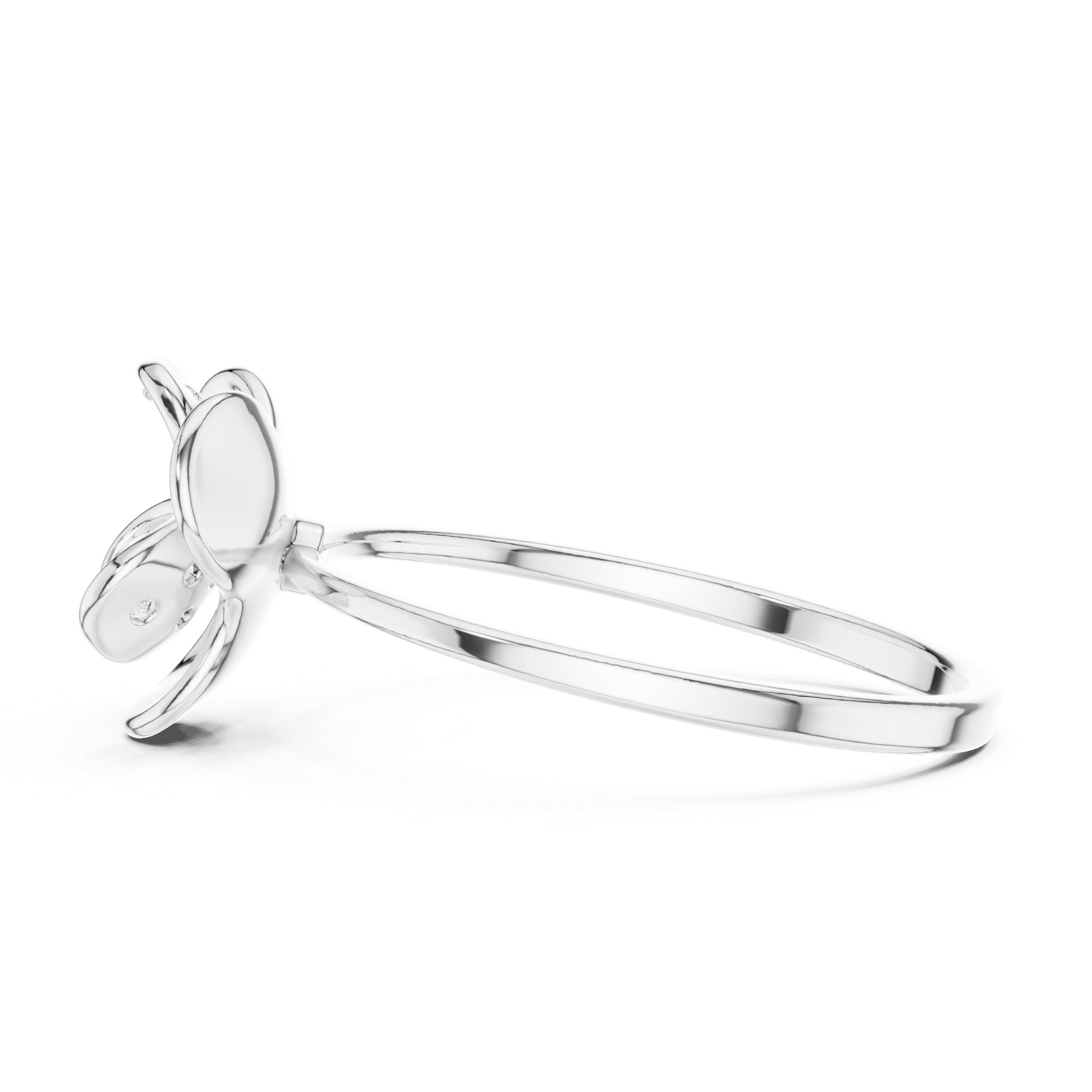 Luxury Floral Diamond Ring
