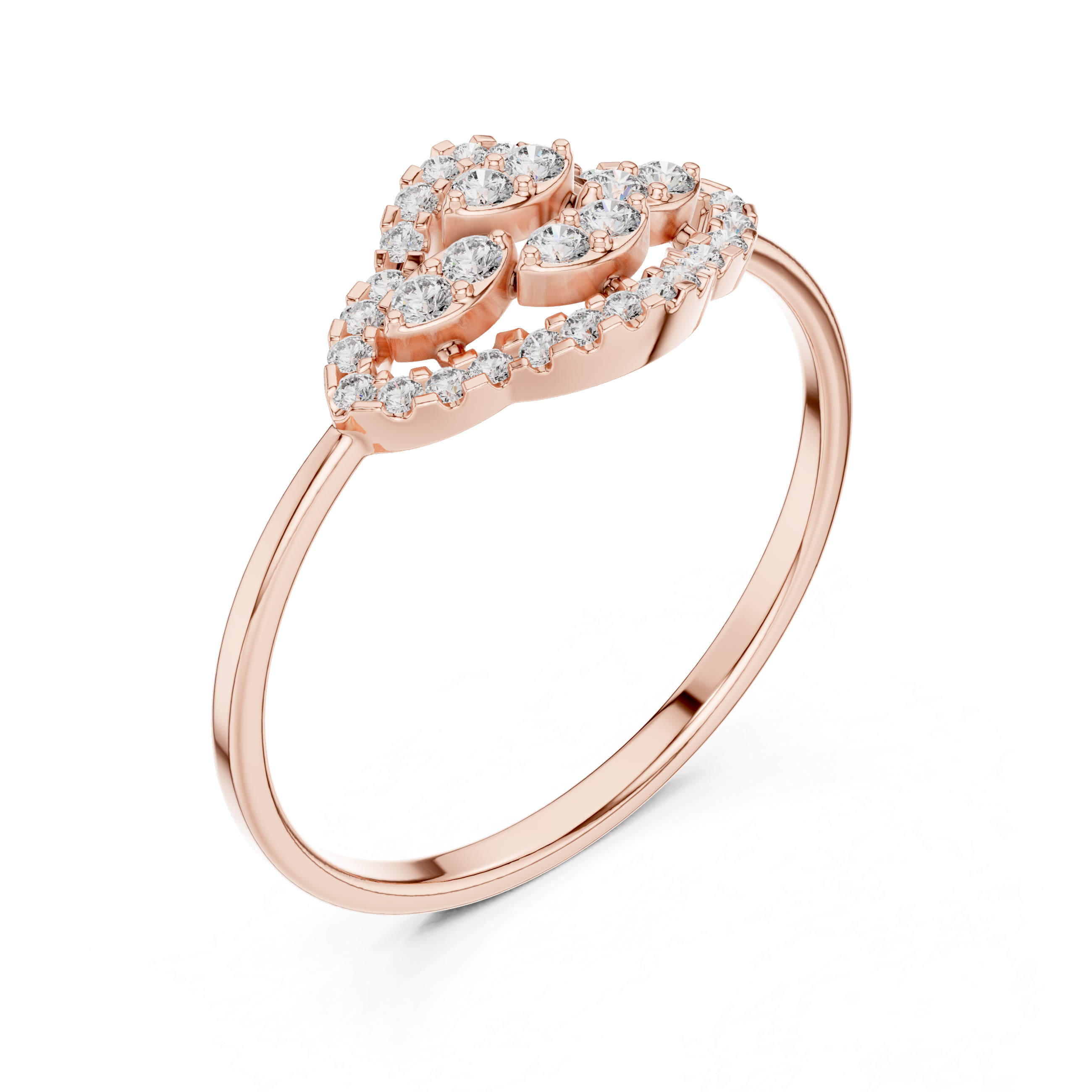 Luxury Oval Diamond Ring
