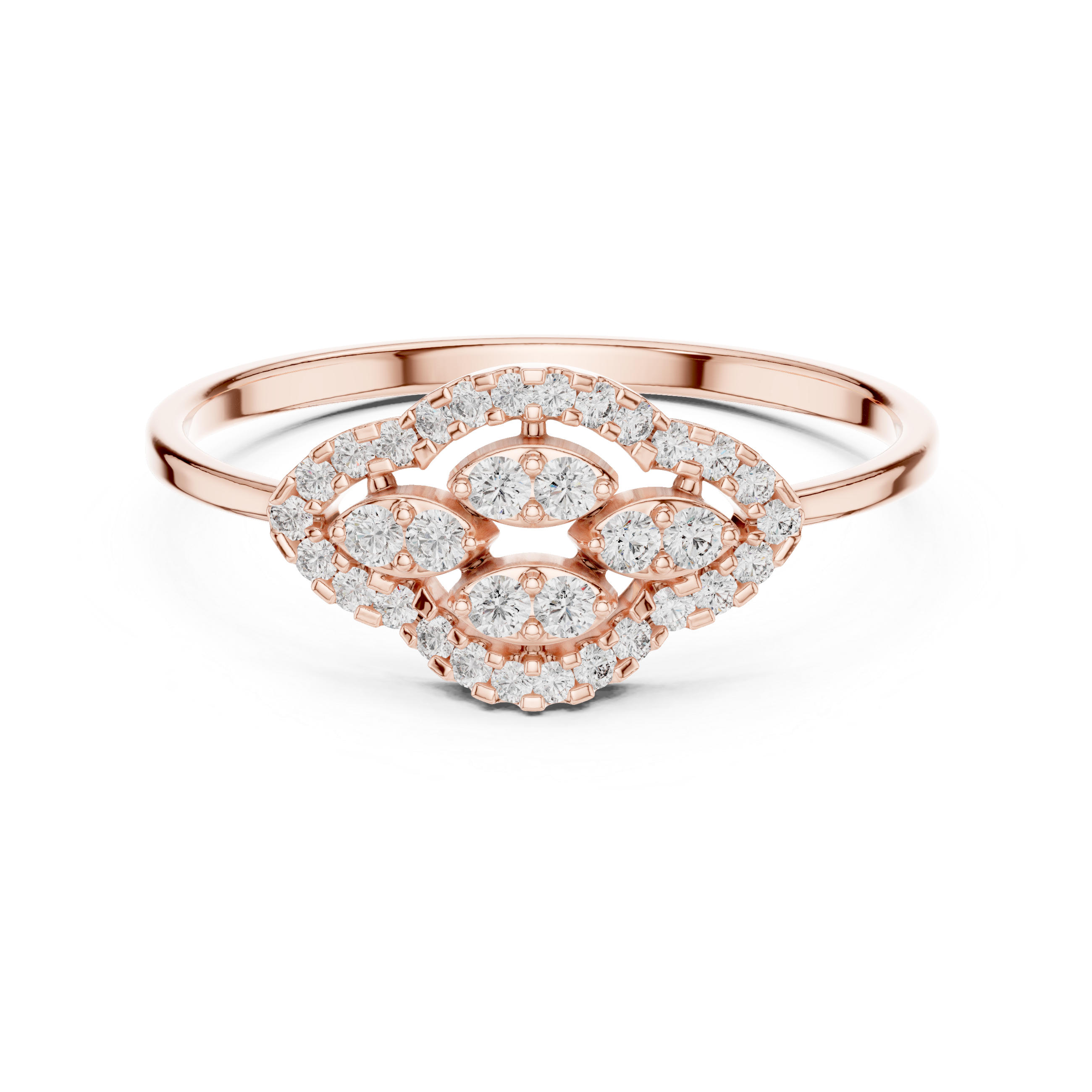 Luxury Oval Diamond Ring