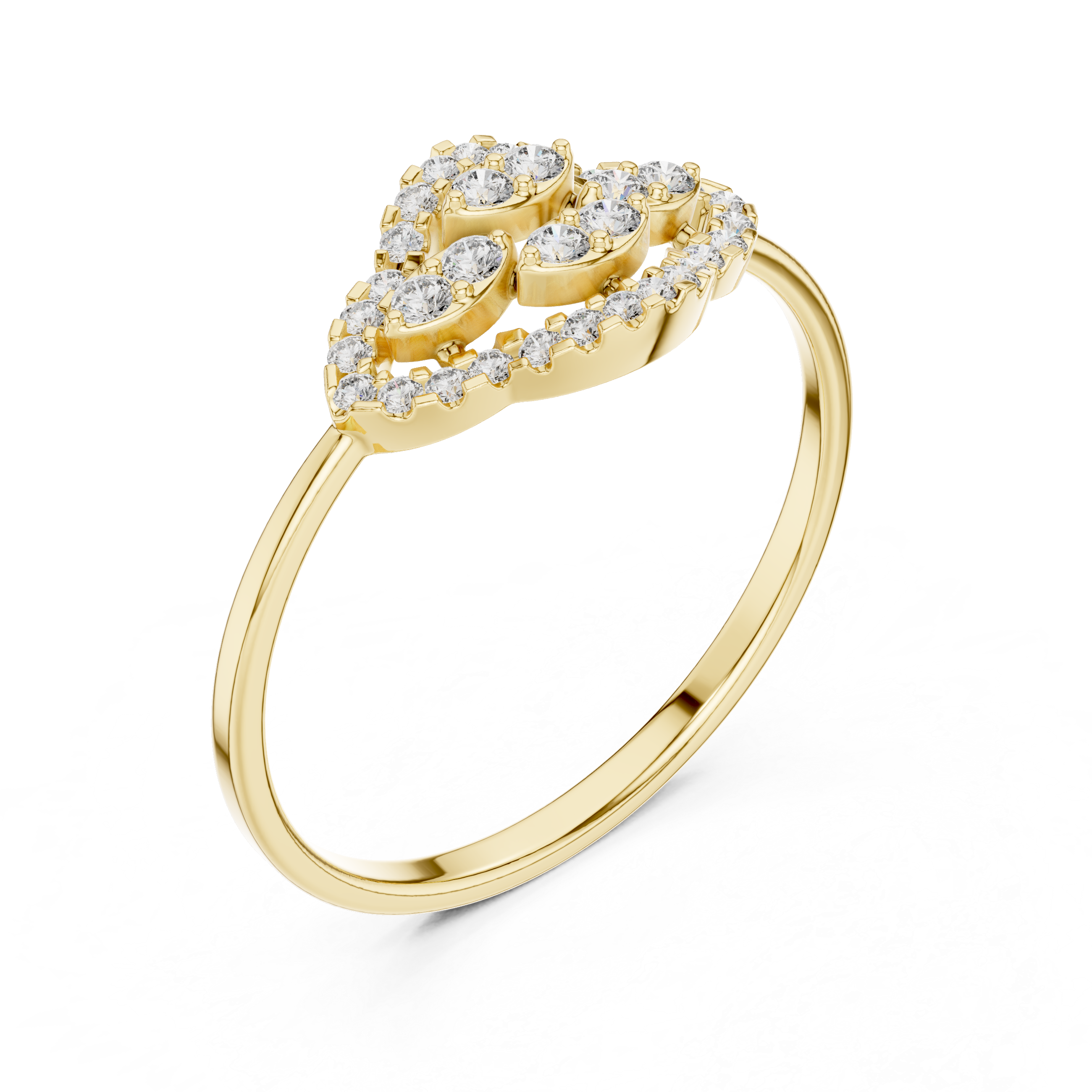 Luxury Oval Diamond Ring