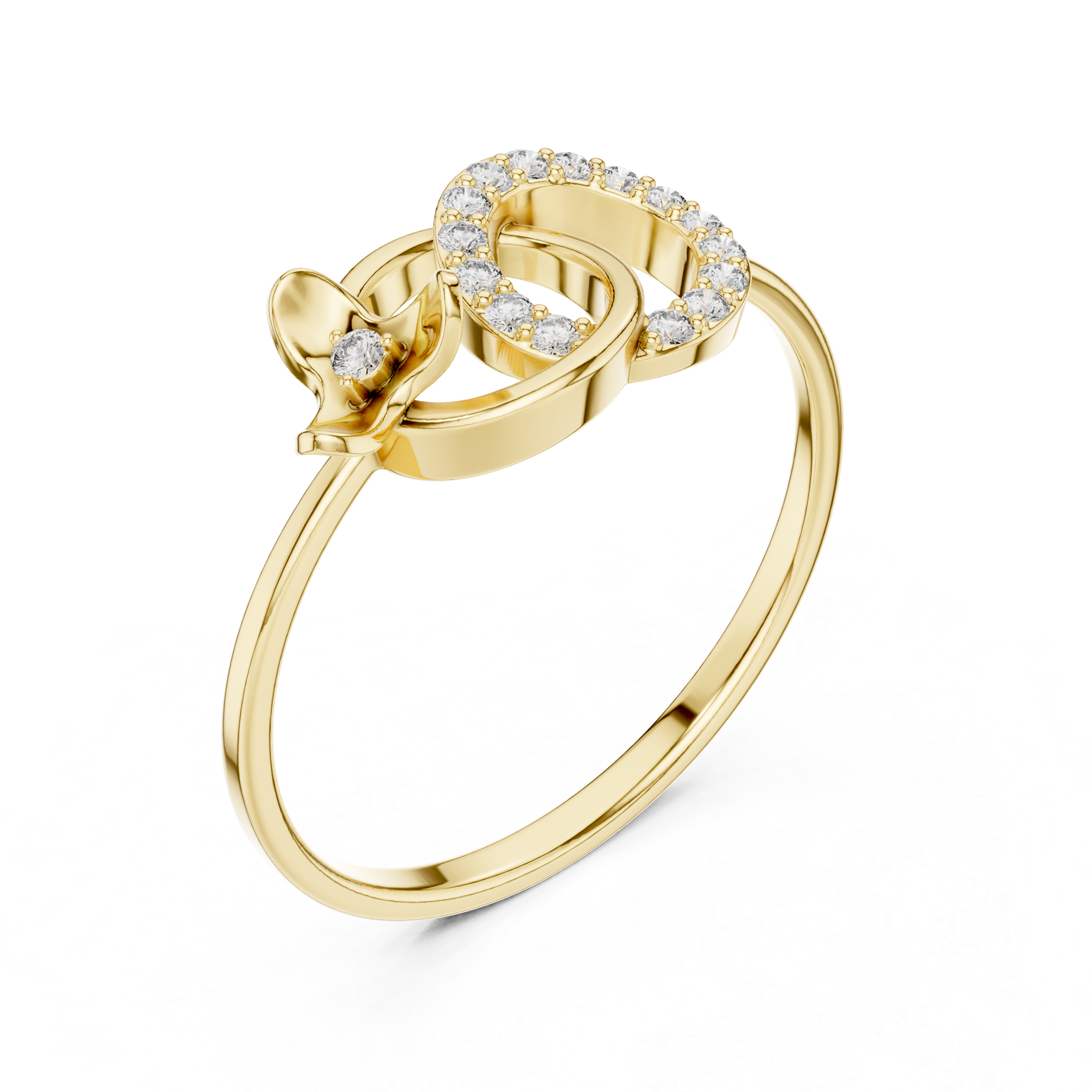 Luxury Double Halo Ring