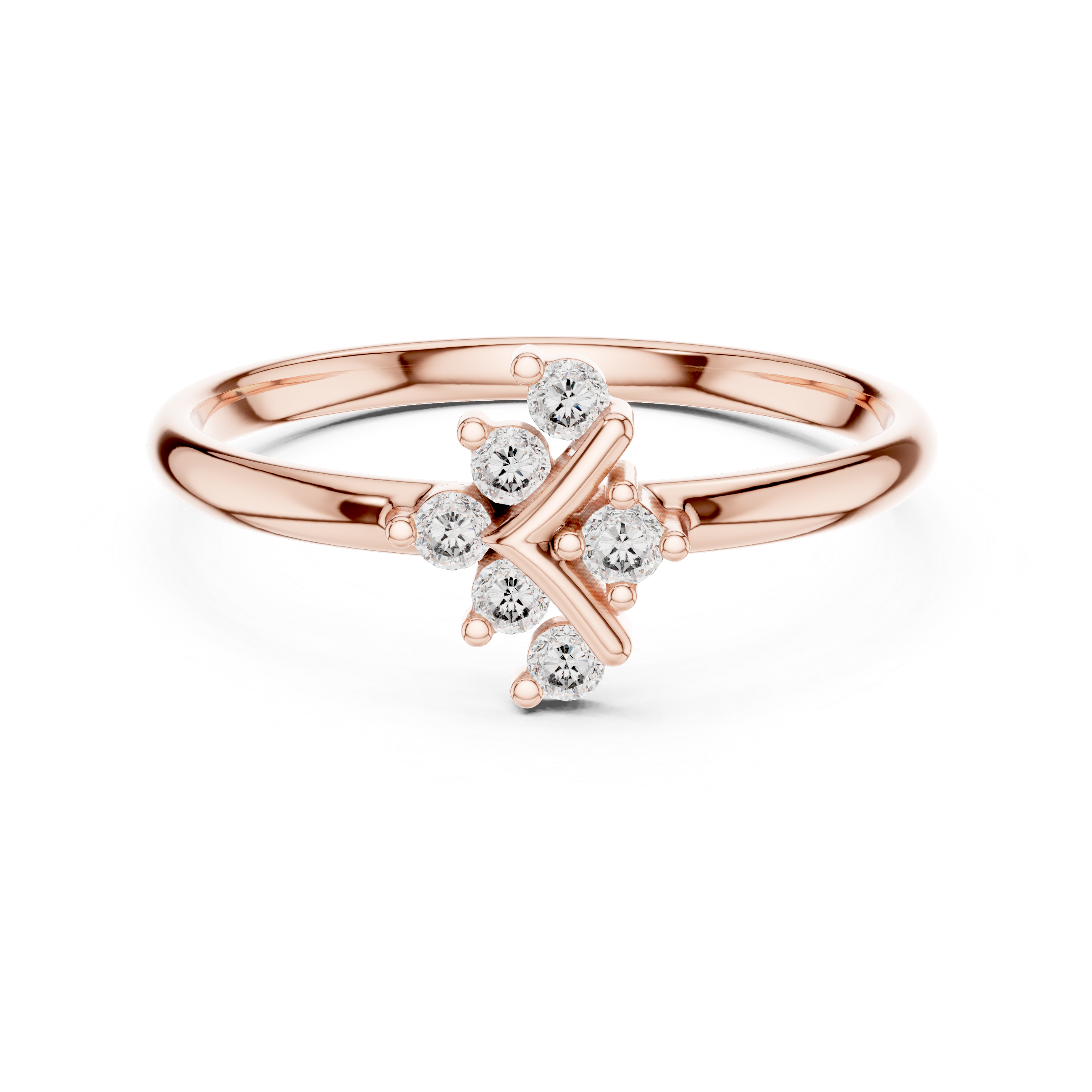 Delicate Diamond Vine Ring