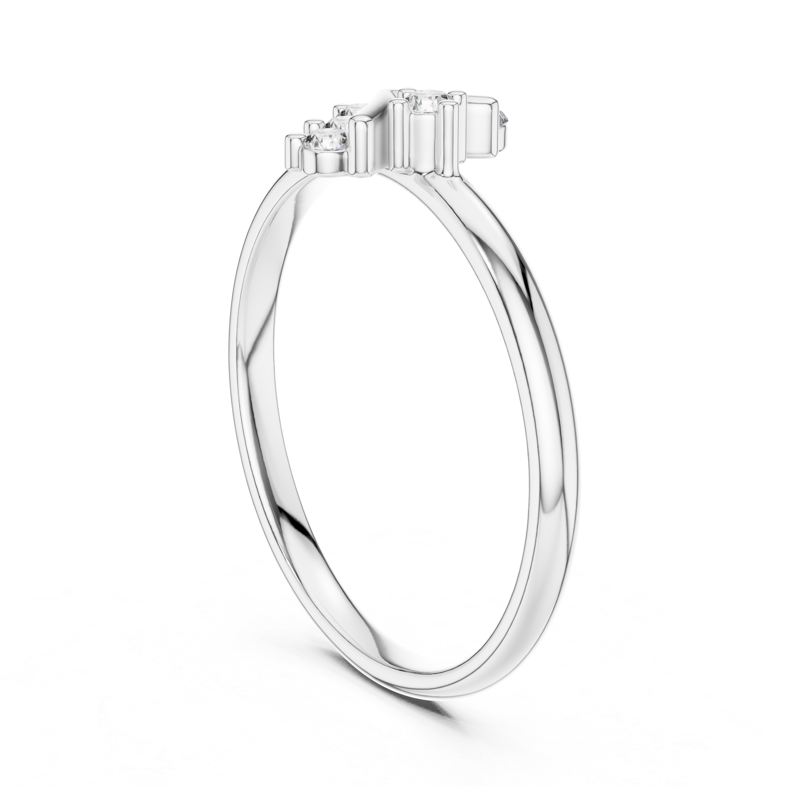 Delicate Diamond Vine Ring