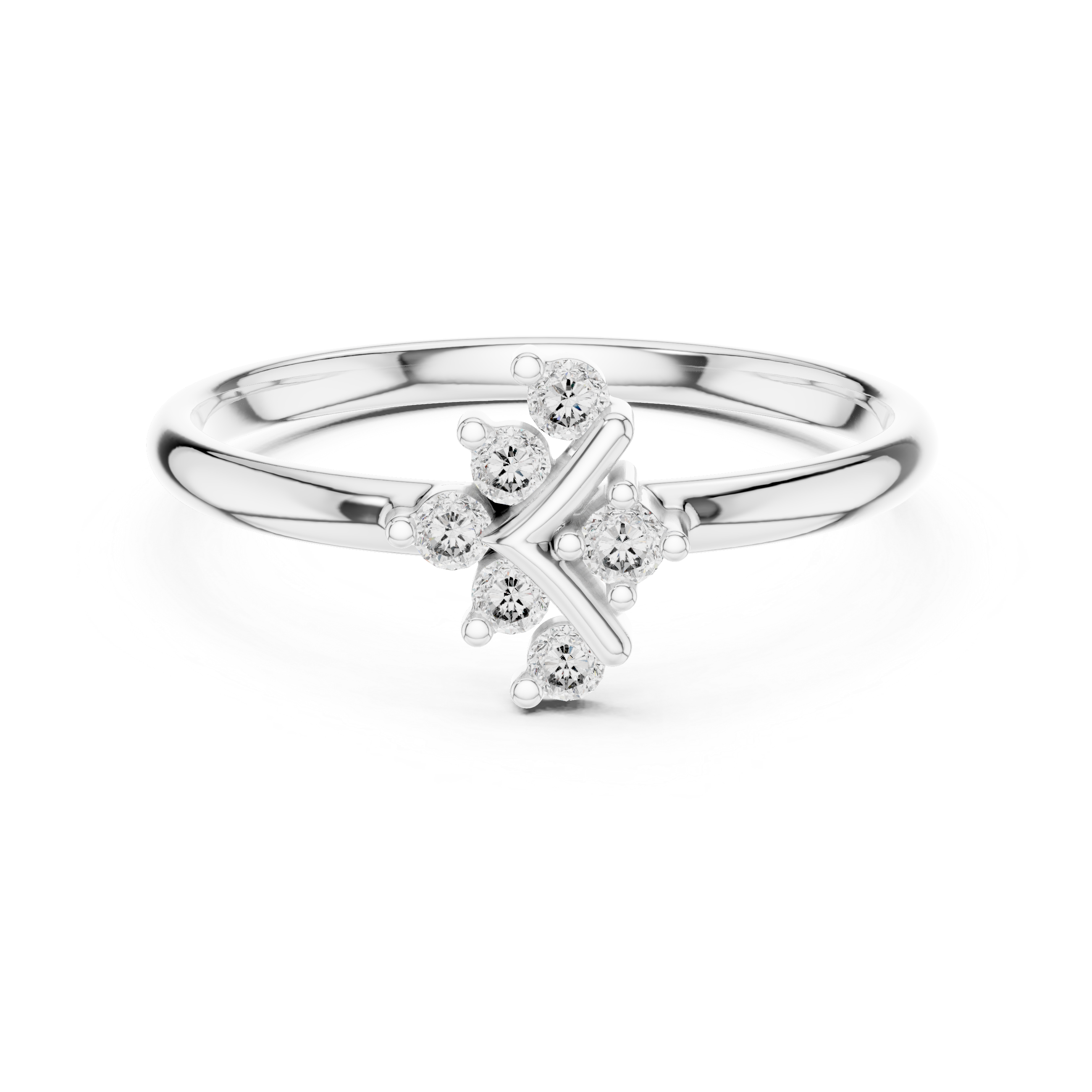 Delicate Diamond Vine Ring