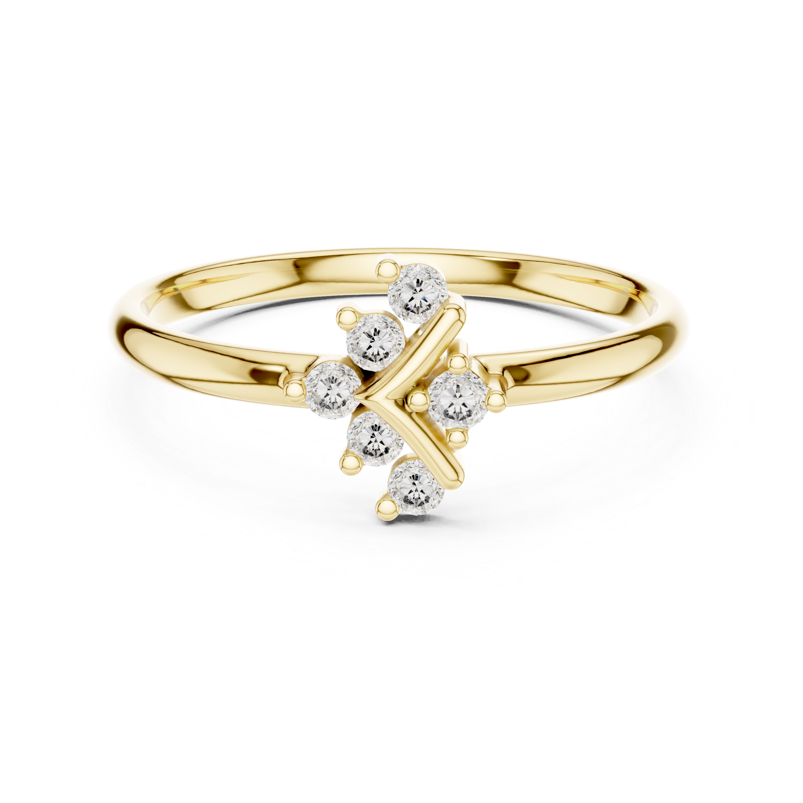 Delicate Diamond Vine Ring