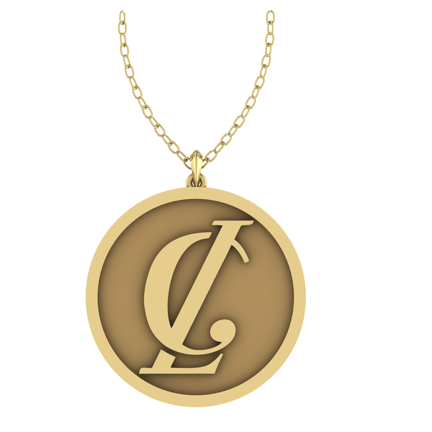 Monogram Pendant