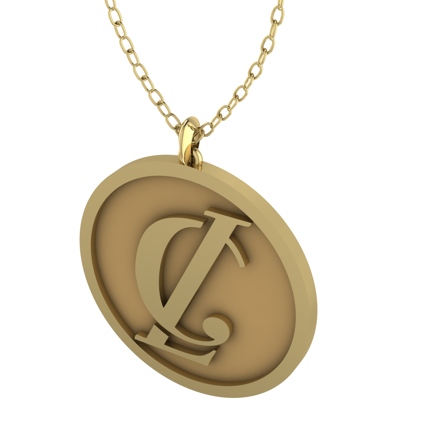 Monogram Pendant