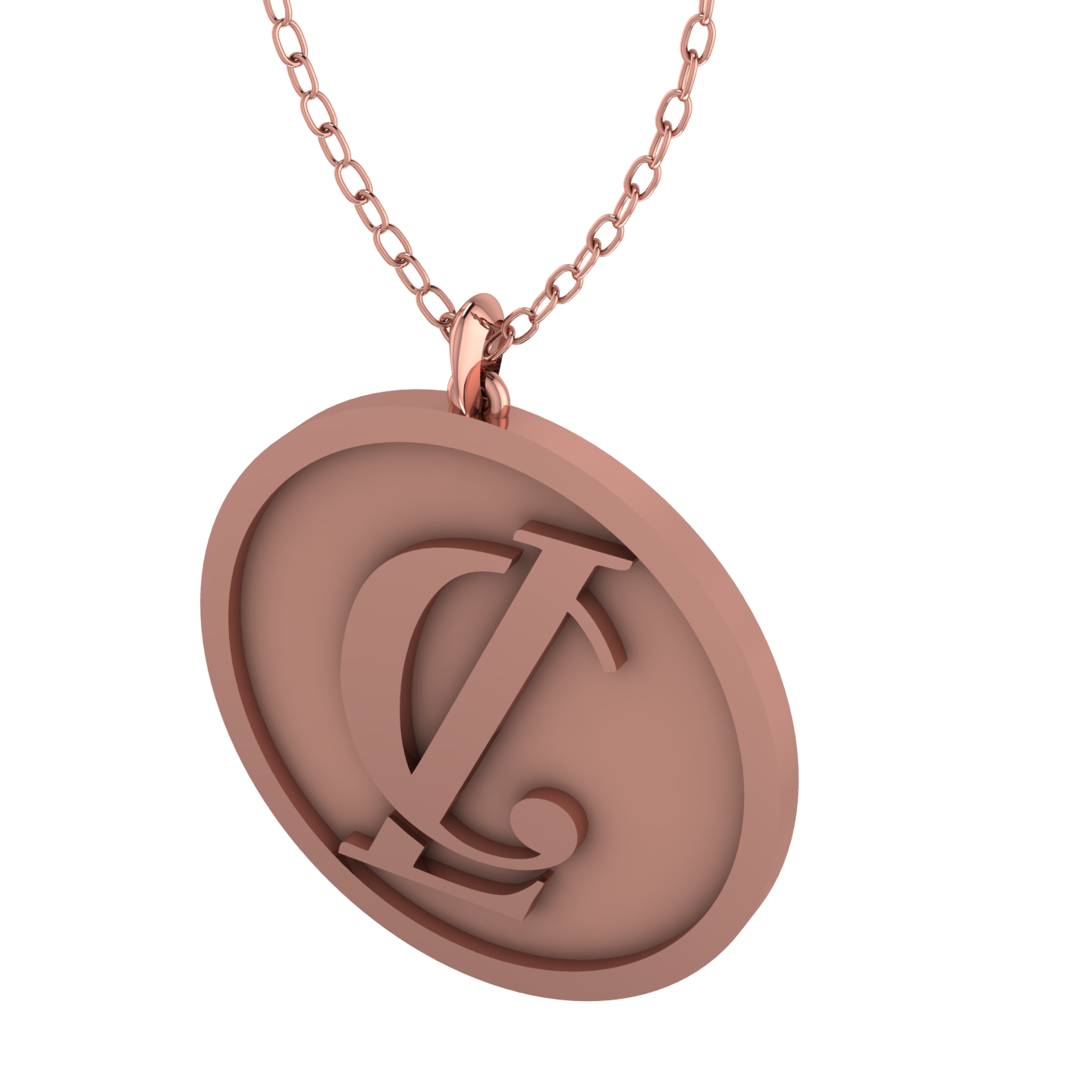 Monogram Pendant