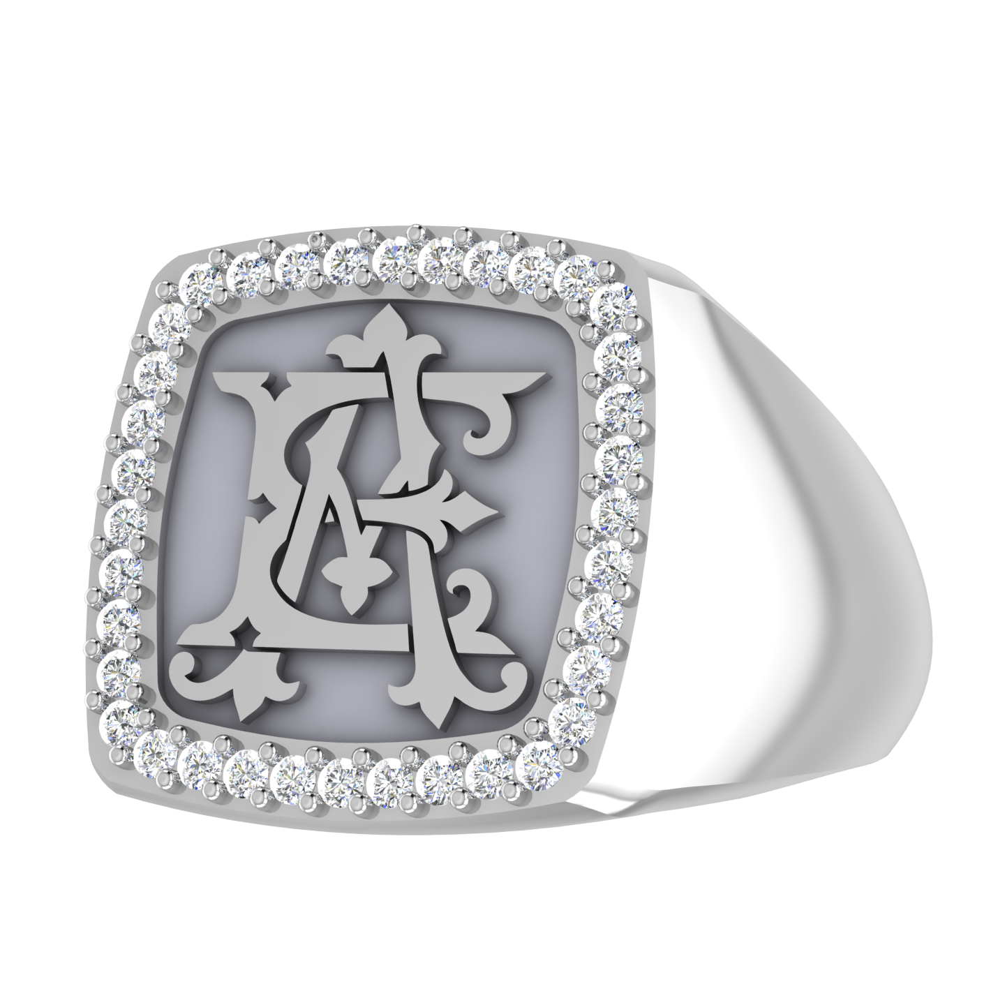 Custom Monogram Ring