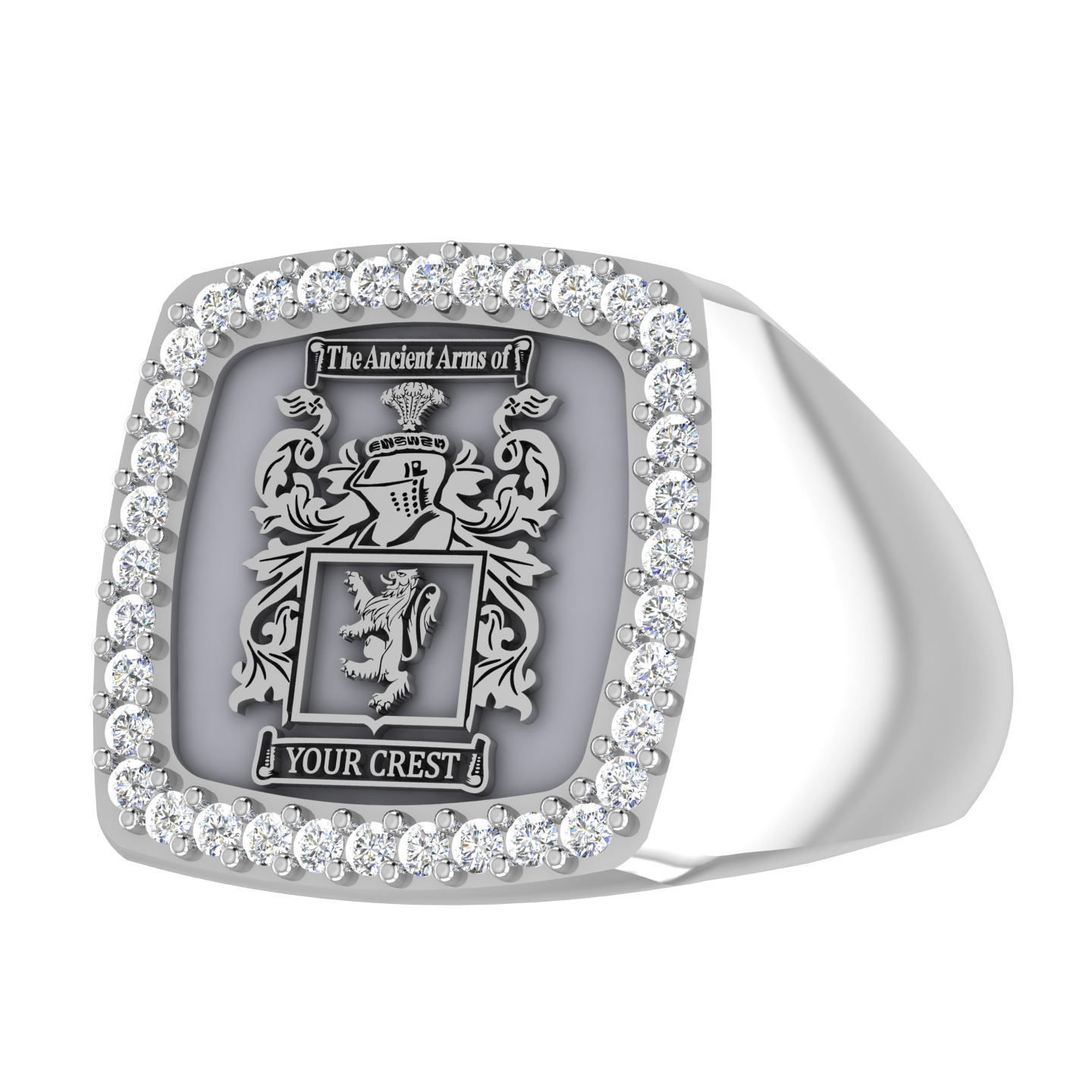 Personalized Family Crest Ring