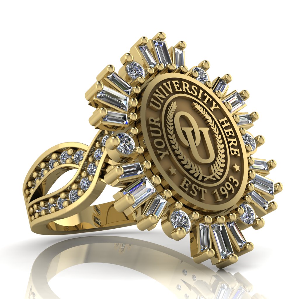 Tramontana Oval | Infinity Pave Band 2 Custom Collage Ring