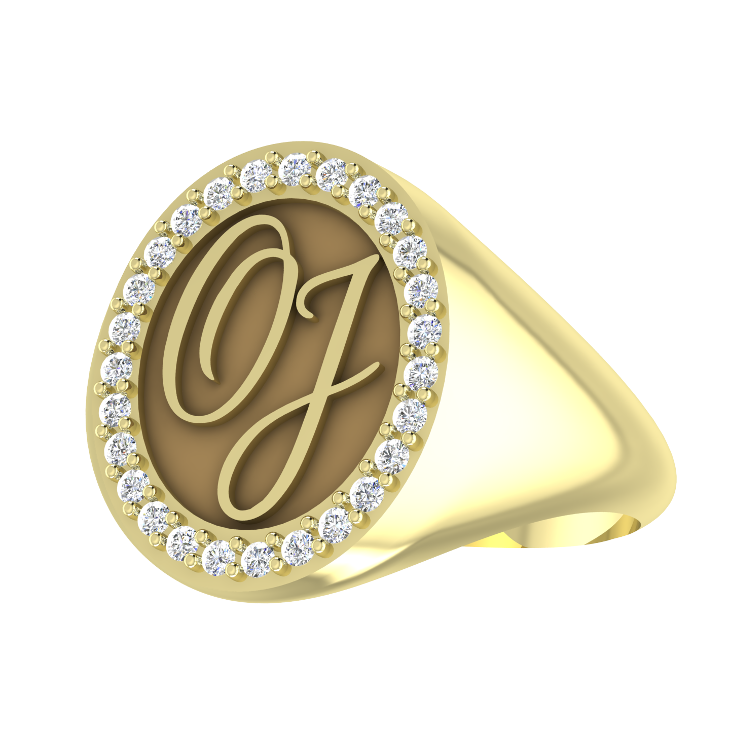 Unisex Universitätsring Rund