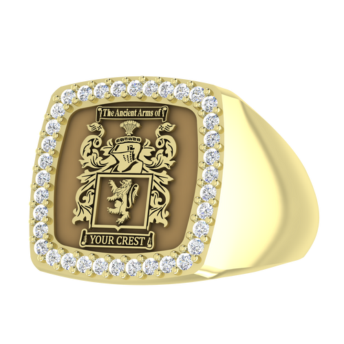 Personalized Family Crest Ring