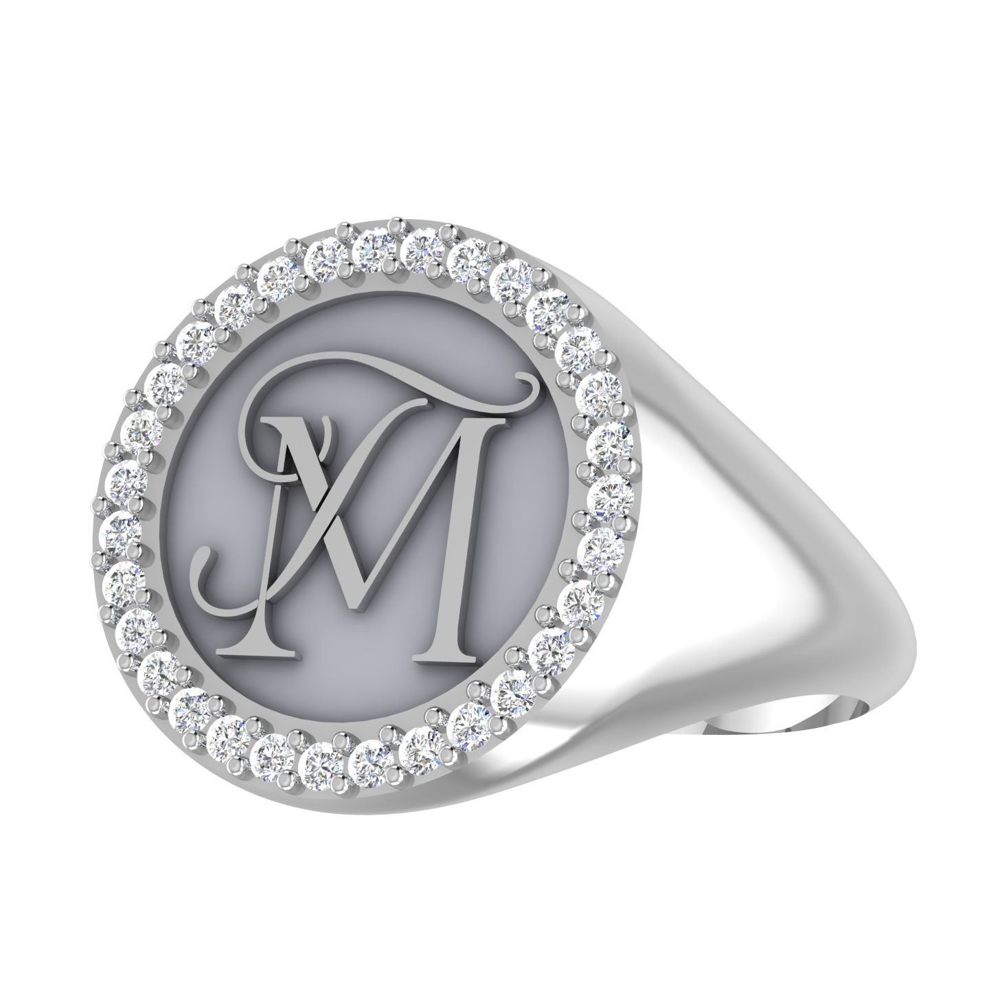 Custom Monogram Ring