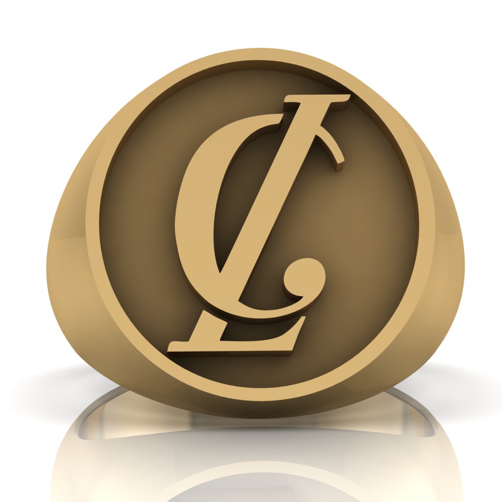 Unisex Universitätsring Rund