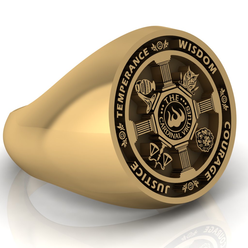 Four Virtues Ring