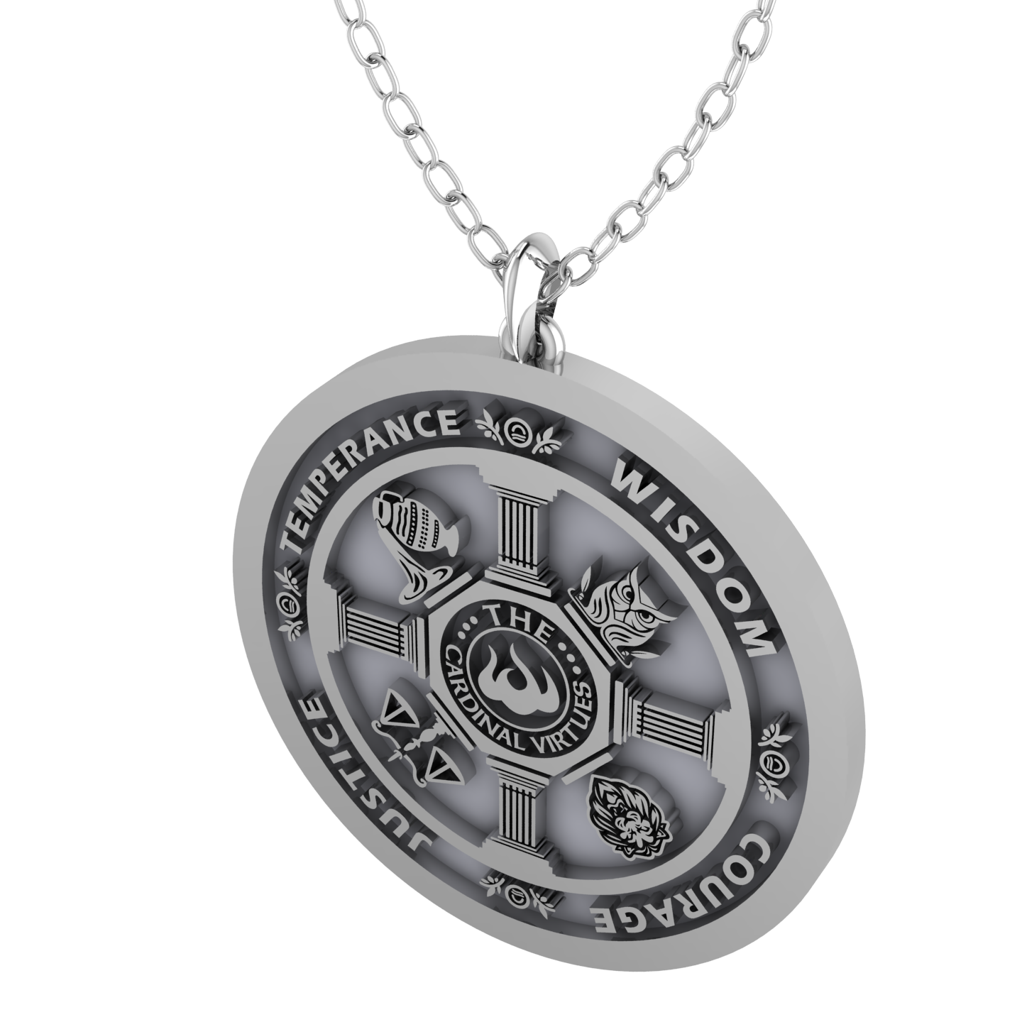 Four Virtues Pendant
