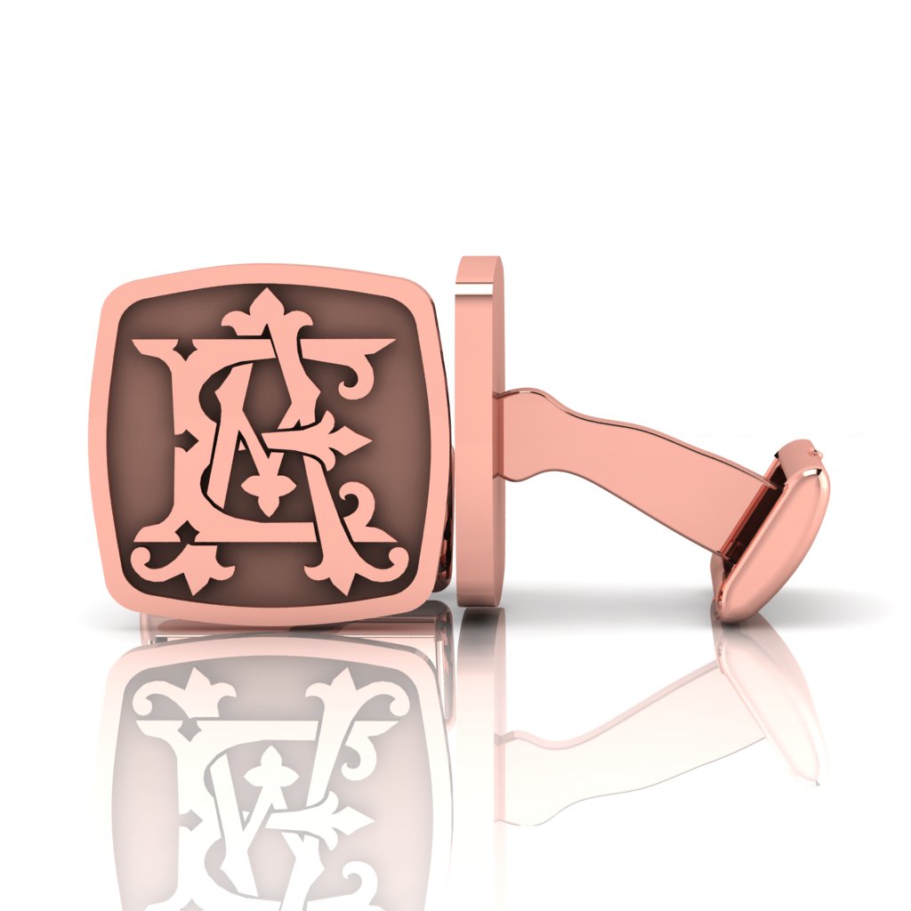 Personalized Monogram Cufflinks