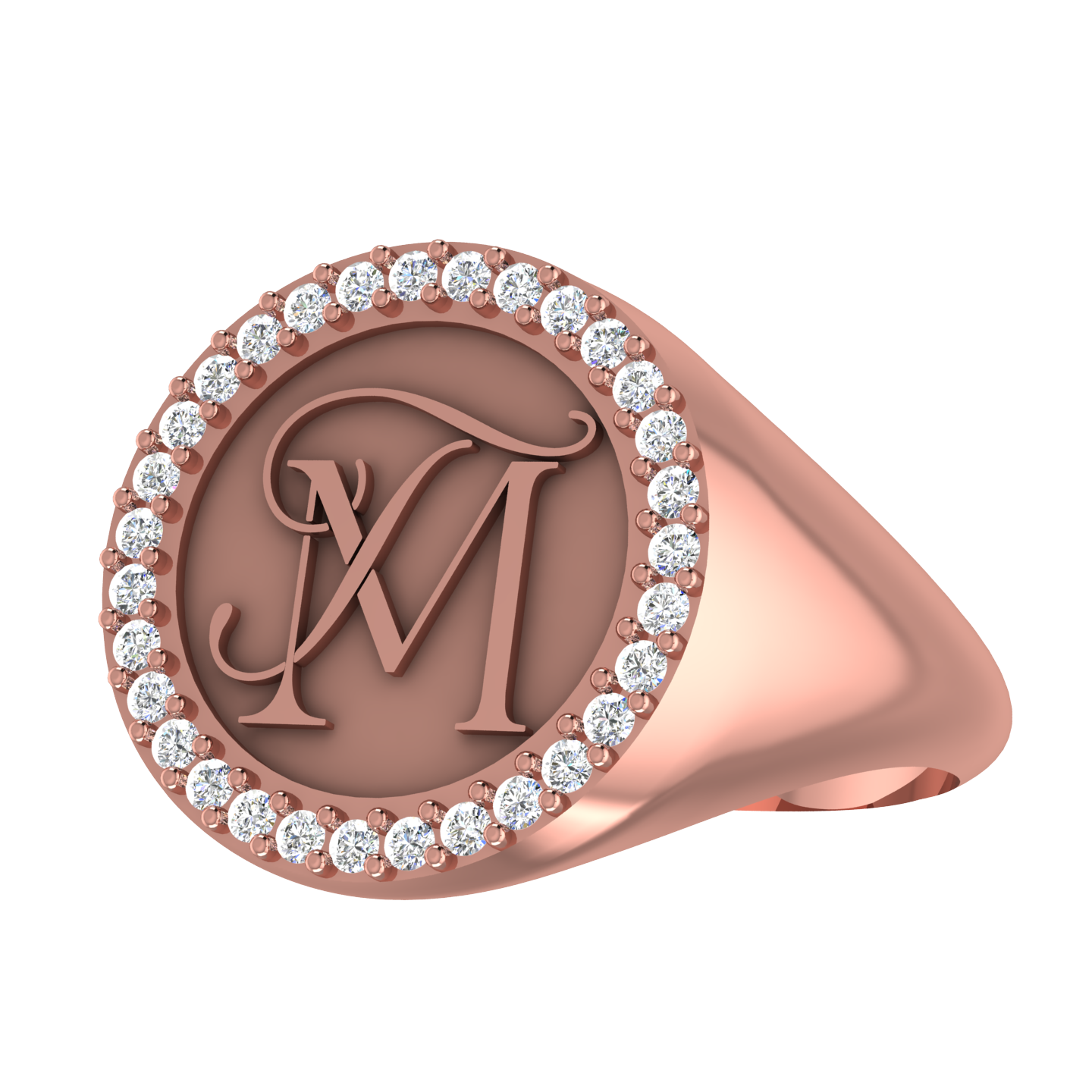 Custom Monogram Ring