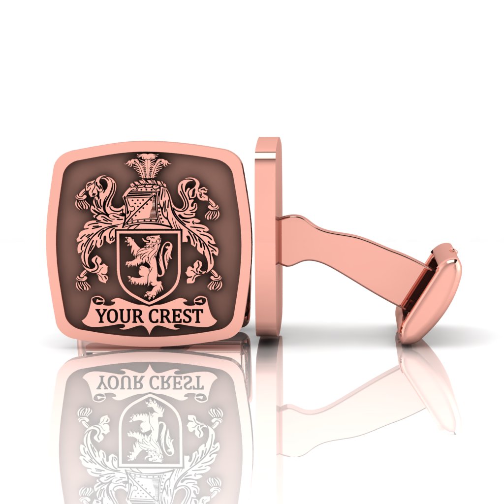 Personalized Family Crest Cufflinks
