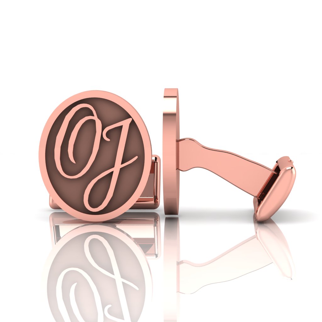 Personalized Monogram Cufflinks