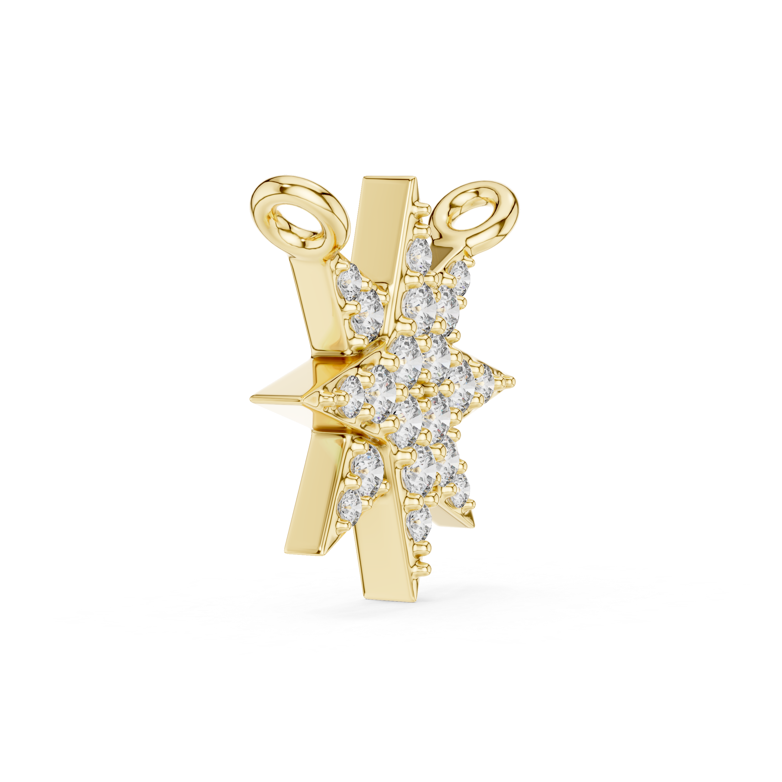 Diamond Star Pendant Necklace