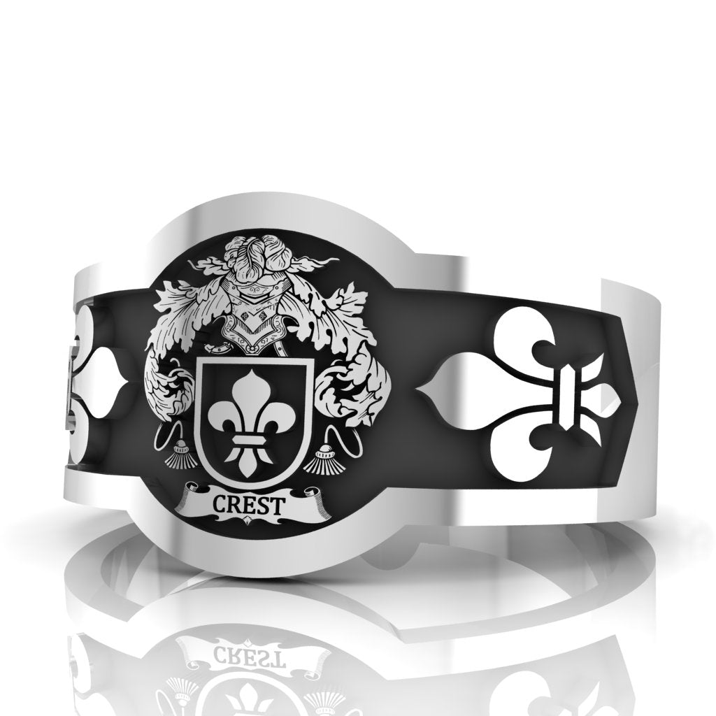 Personalized Family Crest Ring