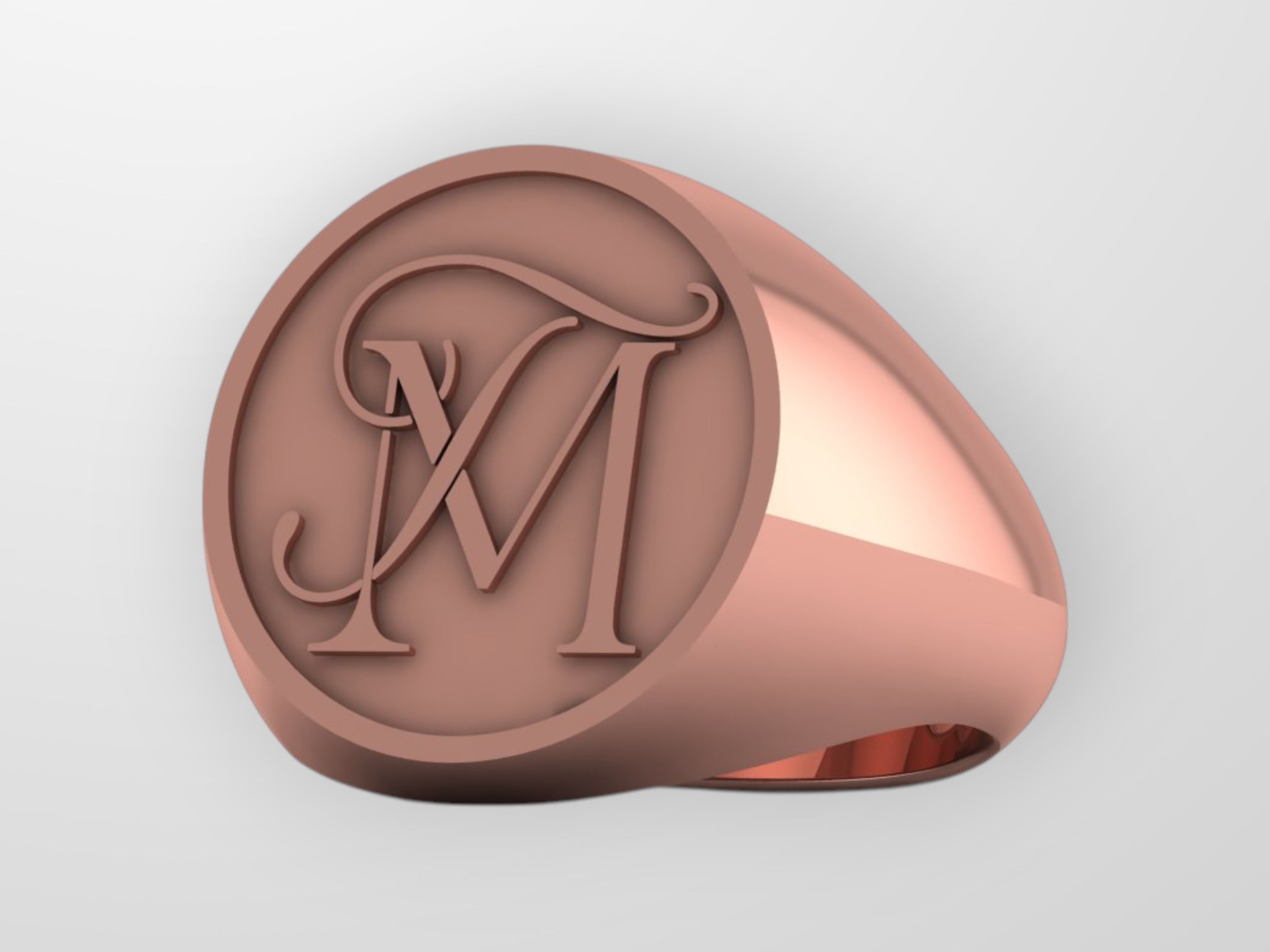 Unisex Universitätsring Rund