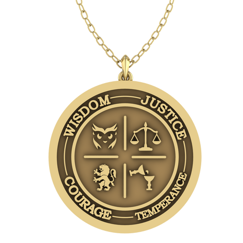 Four Virtues Pendant