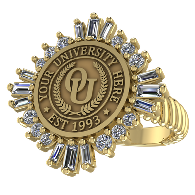 Tramontana | Rope Core Band Custom Collage Ring