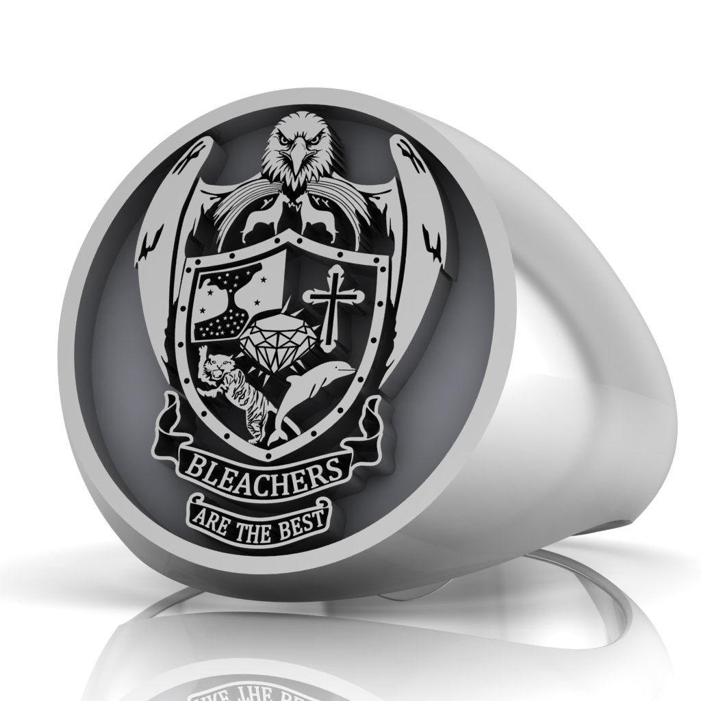 Personalized Family Crest Ring