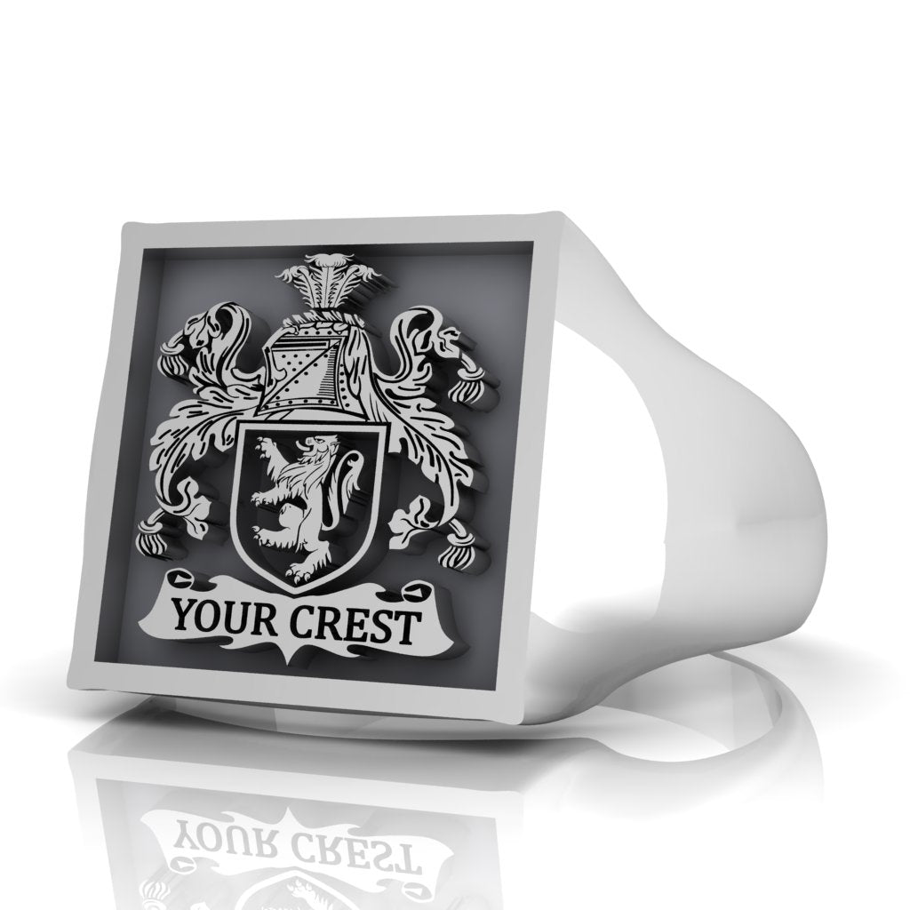Personalized Family Crest Ring