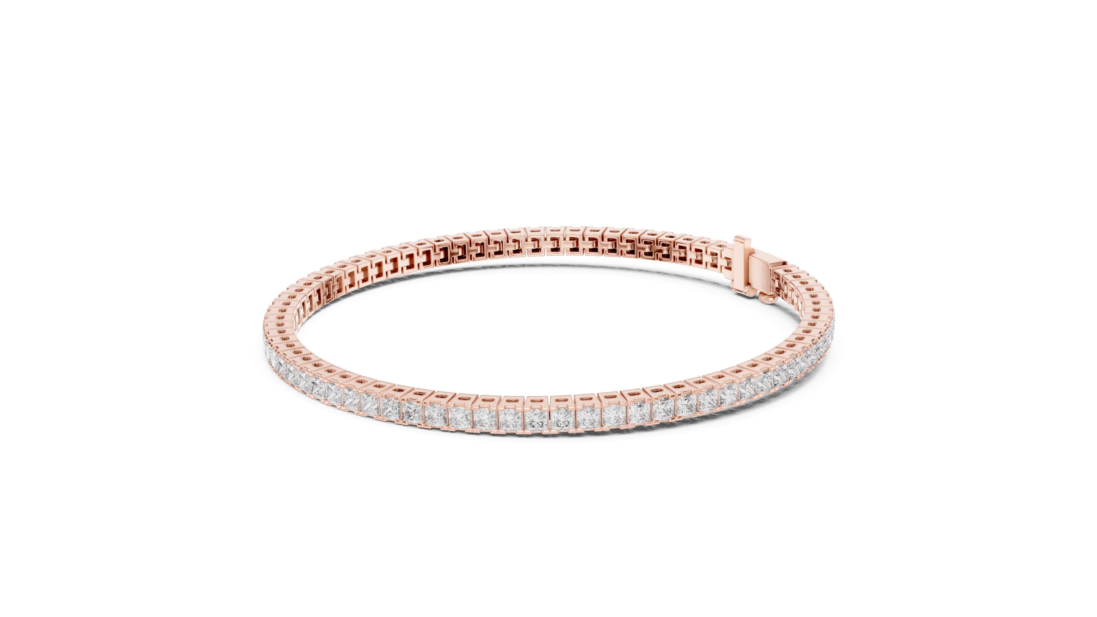 Luxury Princess Diamond Bracelet