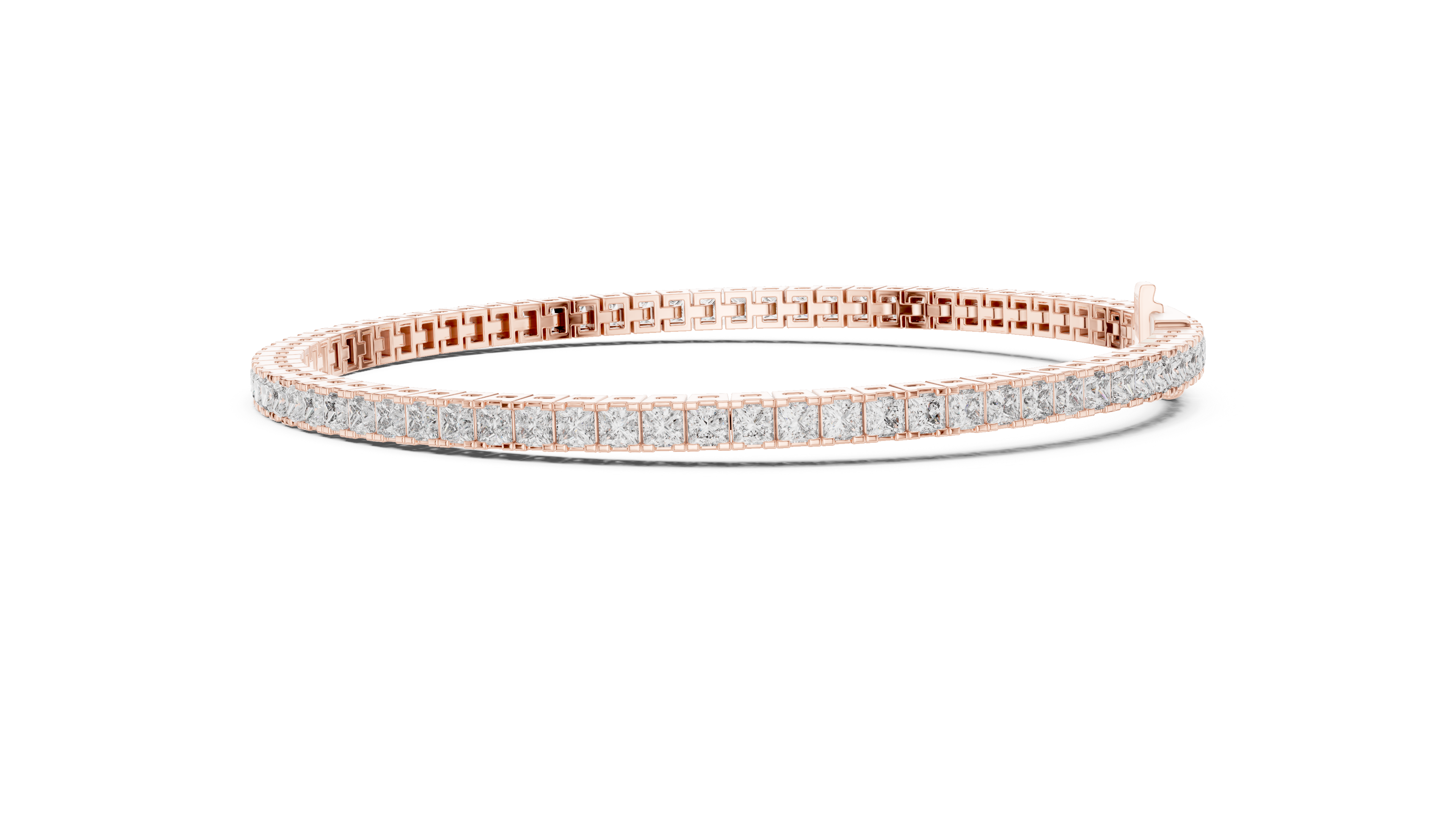 Luxury Princess Diamond Bracelet