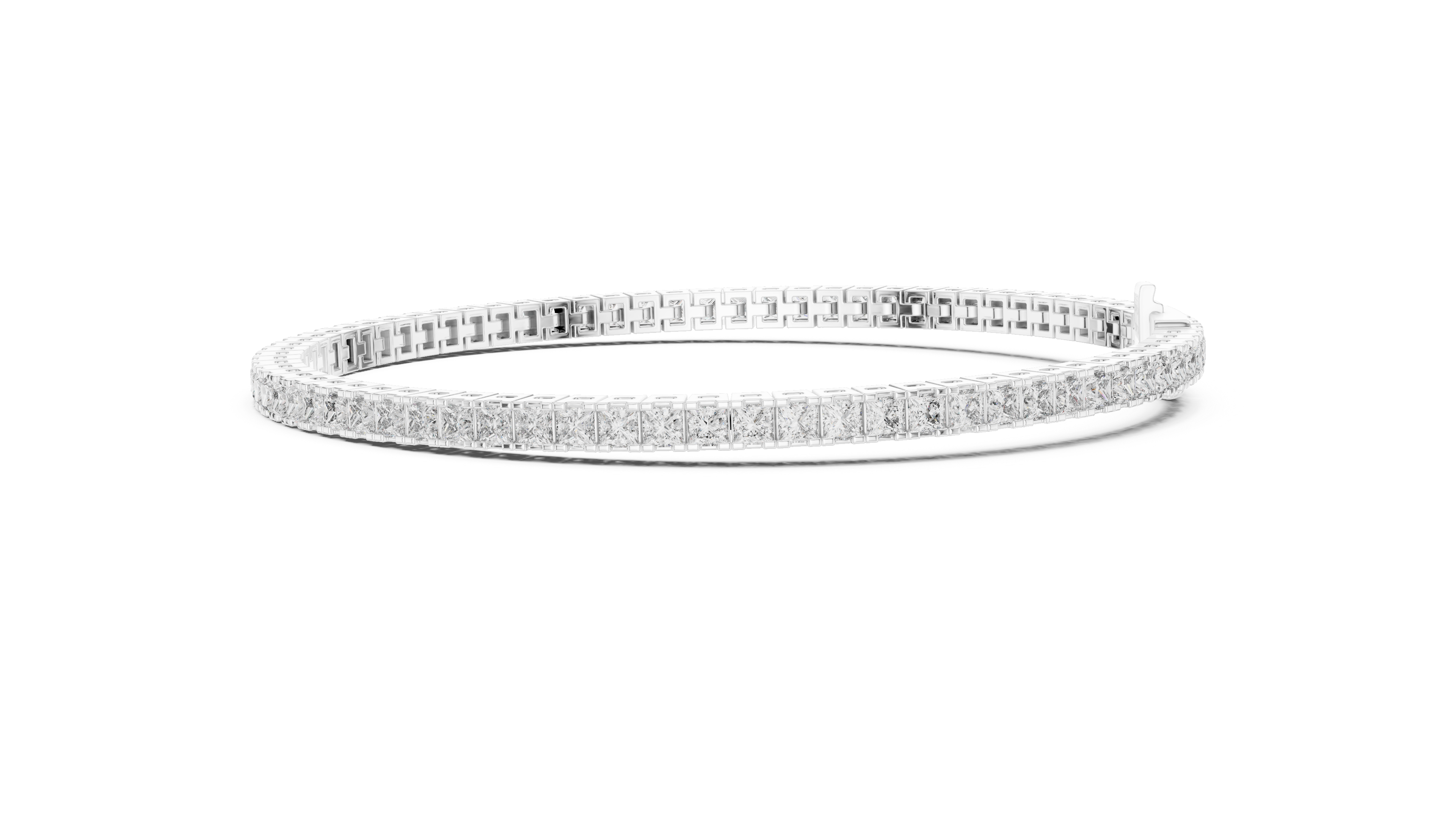 Luxury Princess Diamond Bracelet