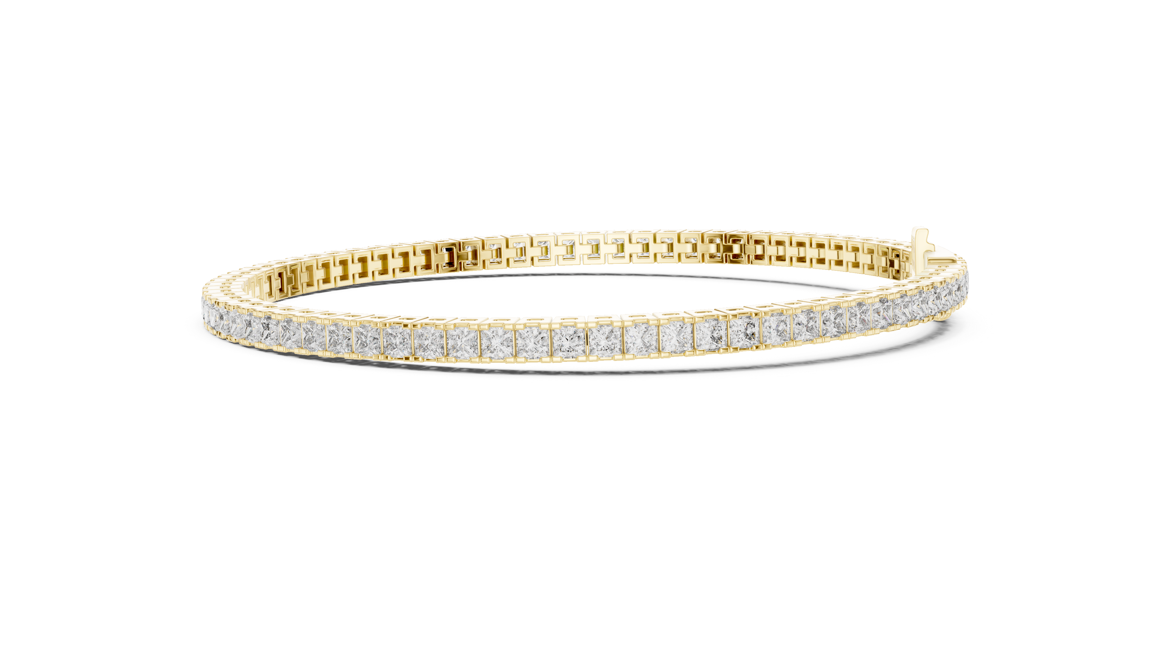 Luxury Princess Diamond Bracelet