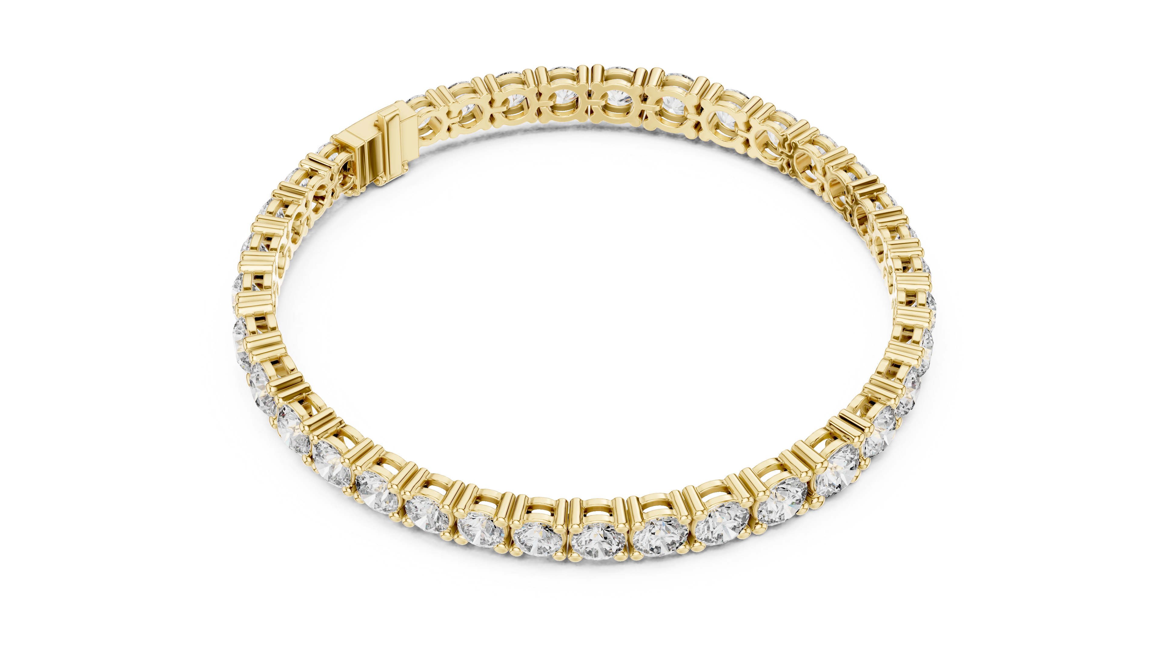 Graduated Diamond Tennis Bracelet
