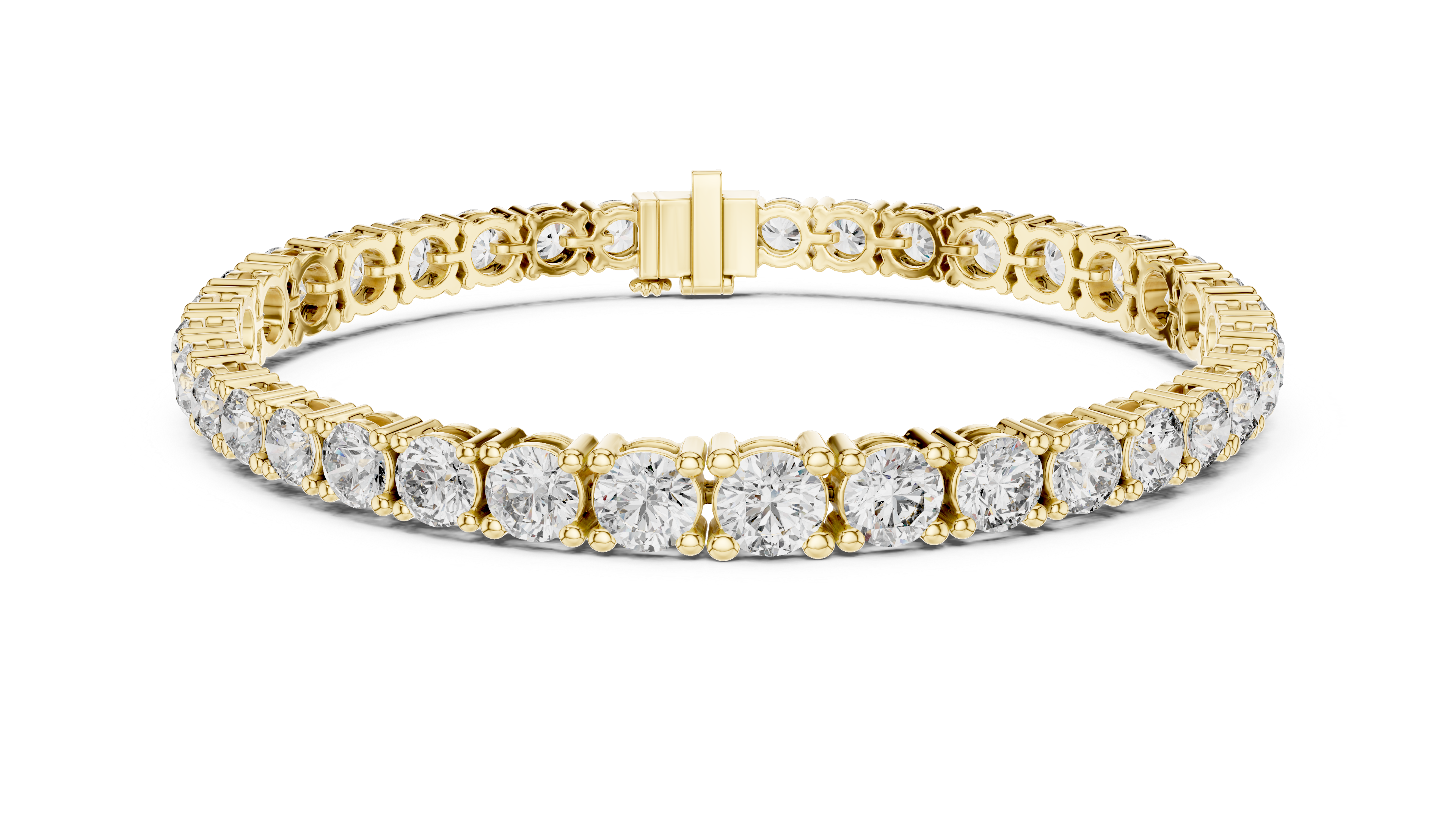 Graduated Diamond Tennis Bracelet