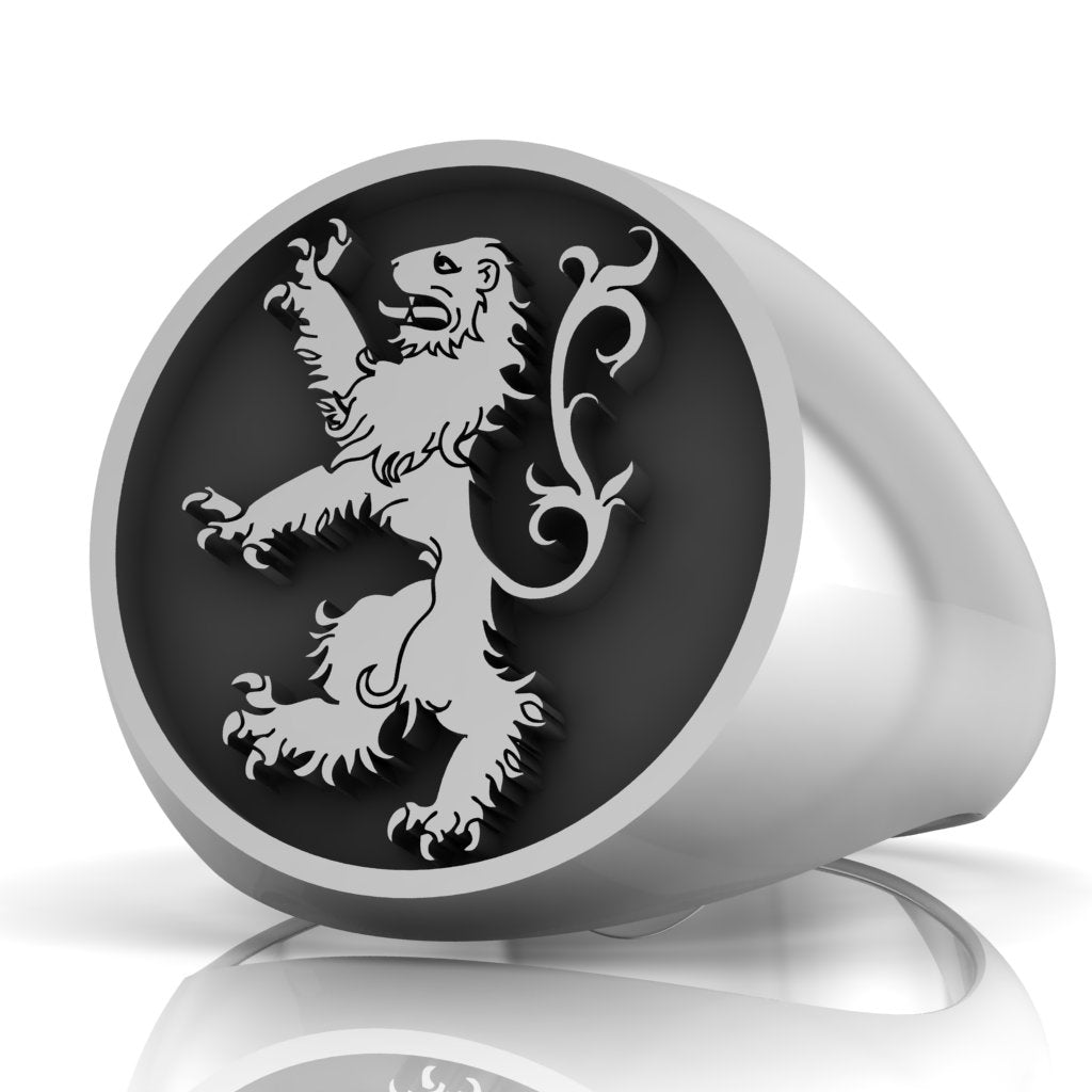 Personalized Crest Ring