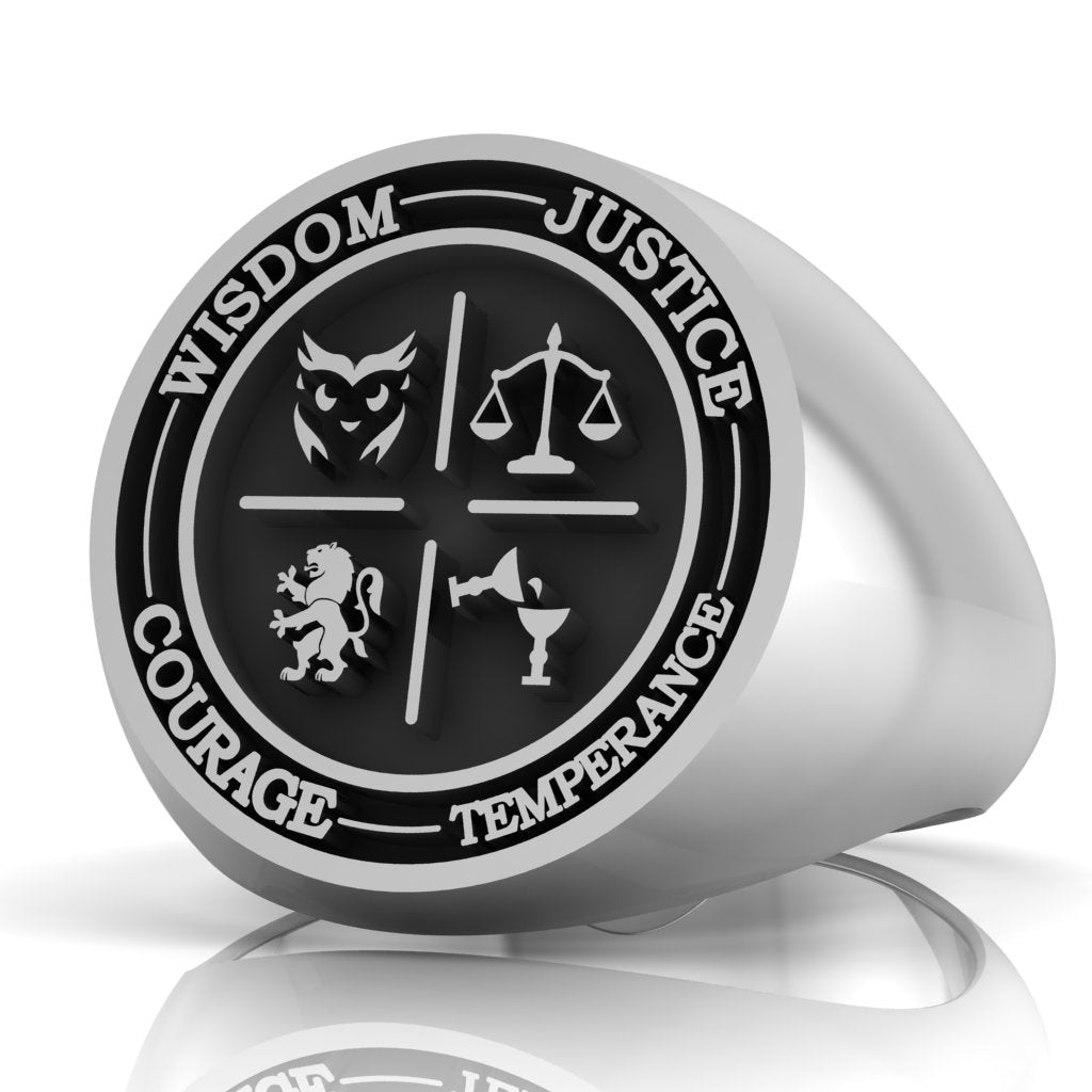 Four Virtues Ring