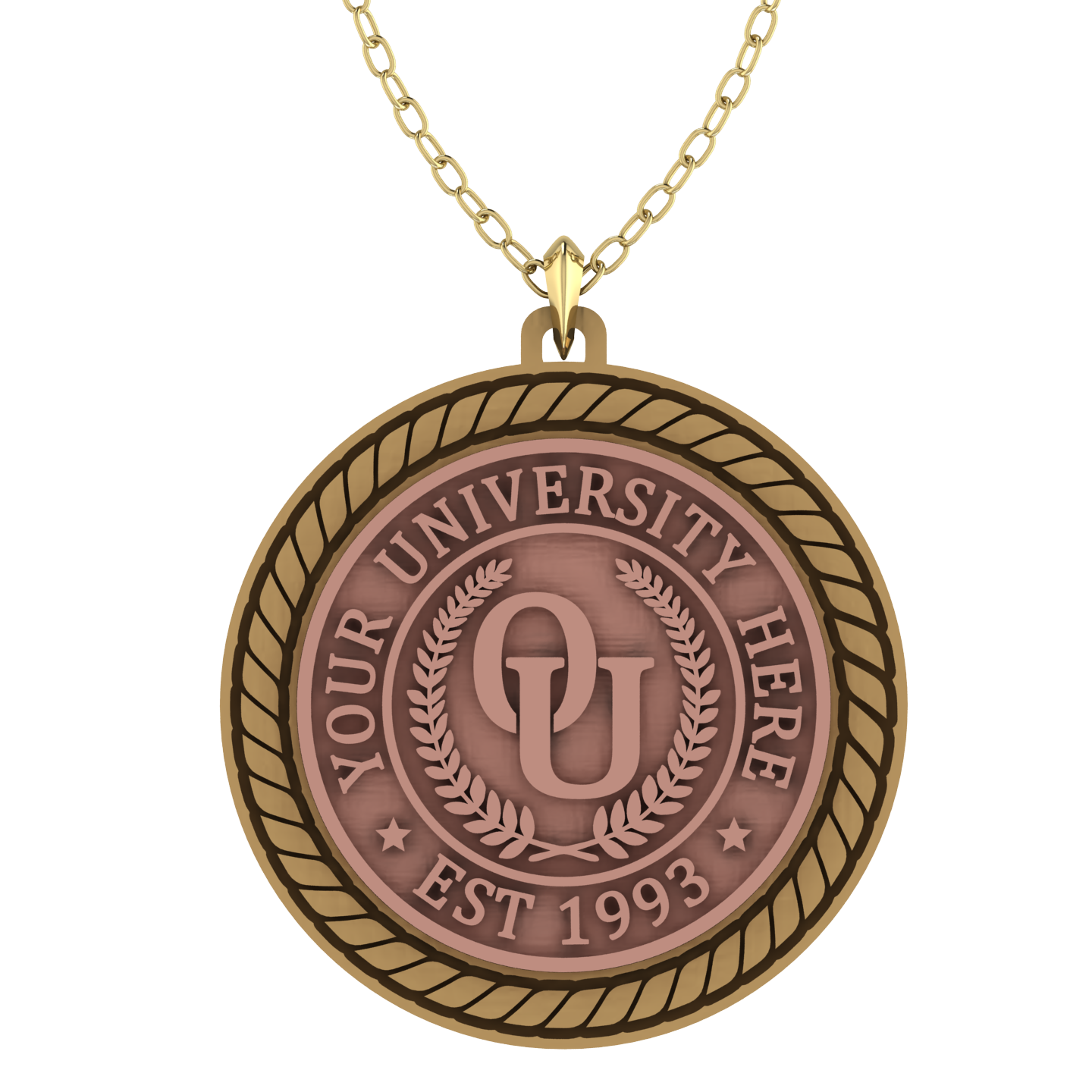 Circum Rope | Custom Unisex University Pendant
