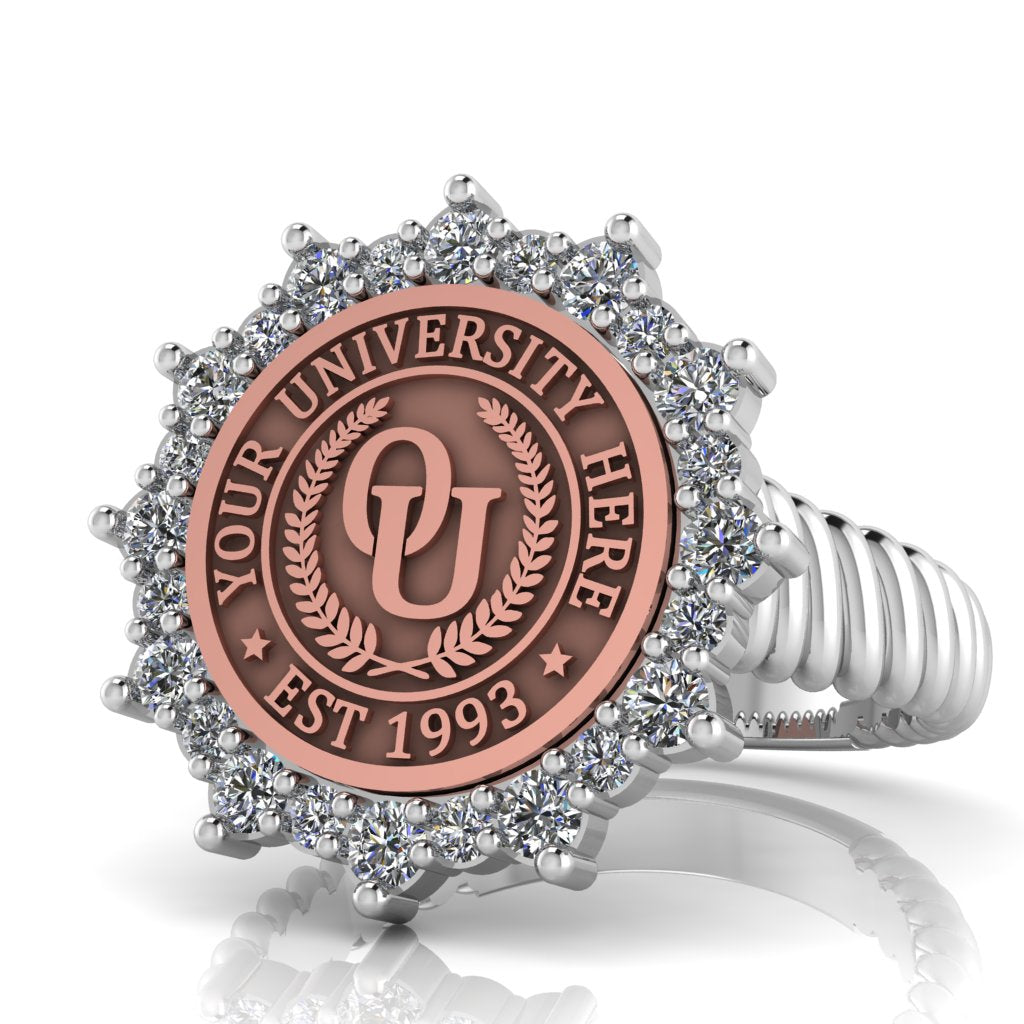 Attraente | Rope Core Band Custom Collage Ring