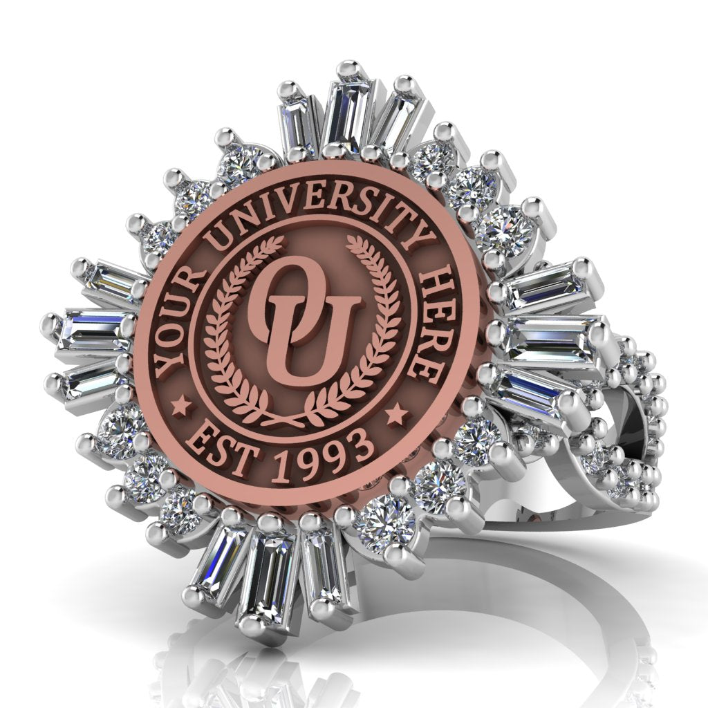 Tramontana | Infinity Pave Band Custom Collage Ring