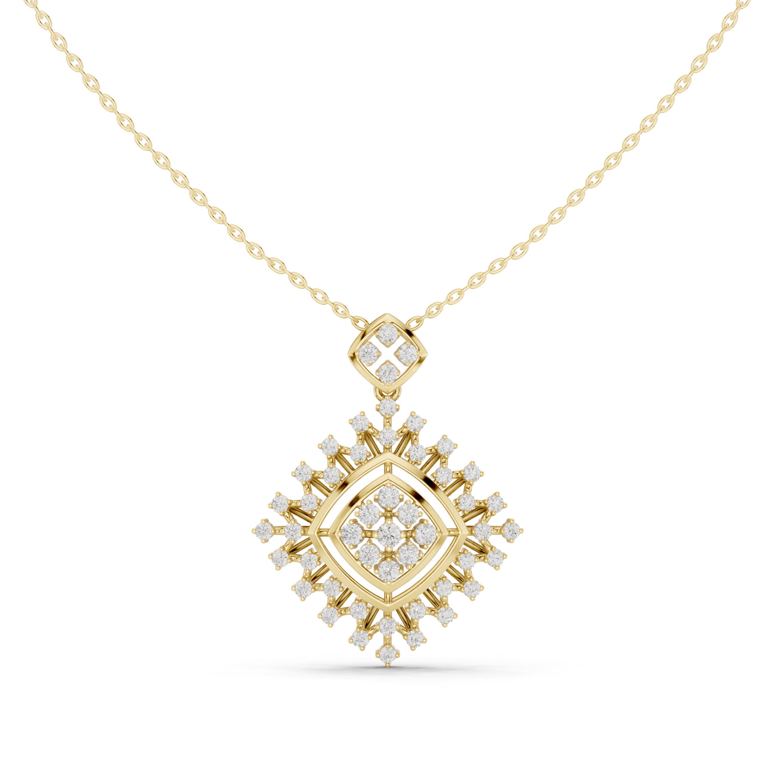 Royal Radiance Diamond Pendant
